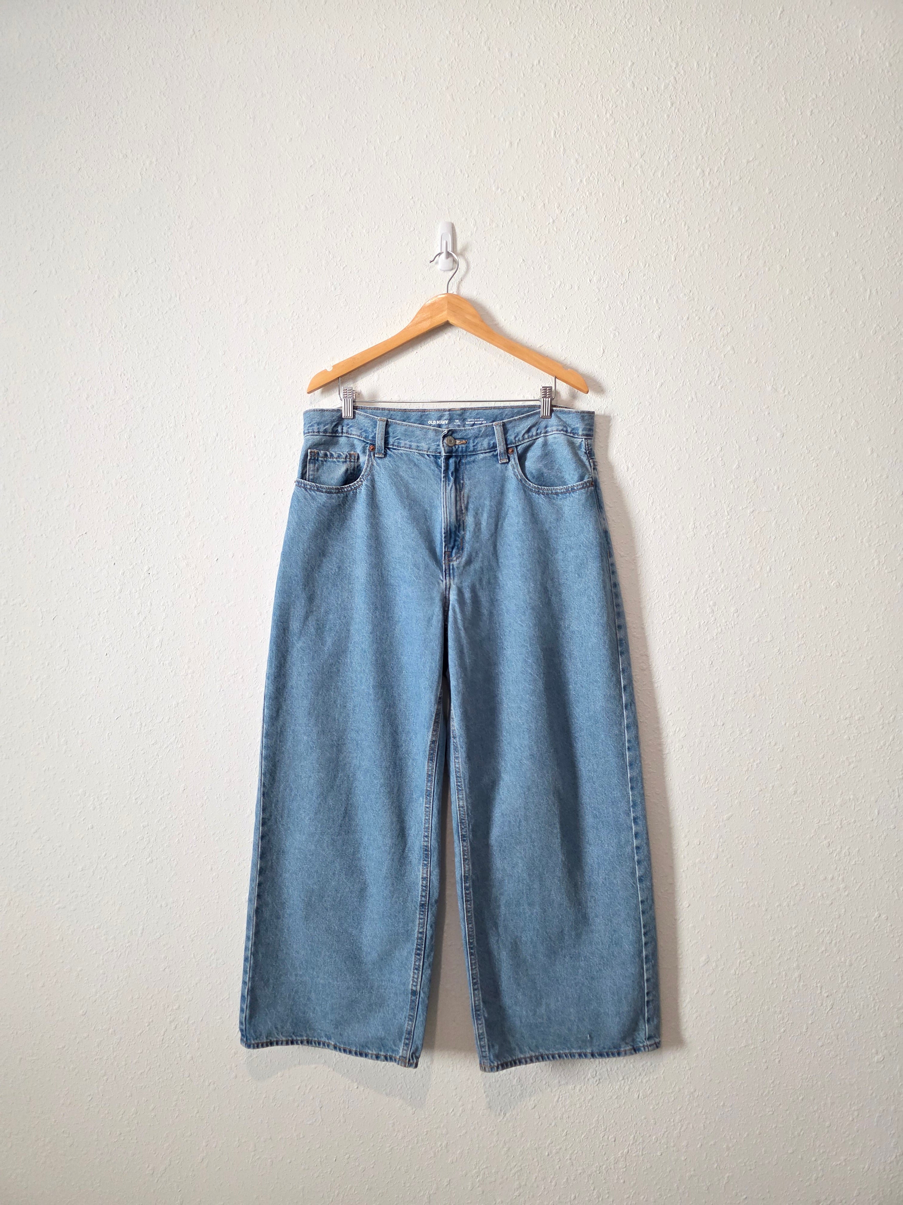 Baggy Wide Leg Jeans (14P)