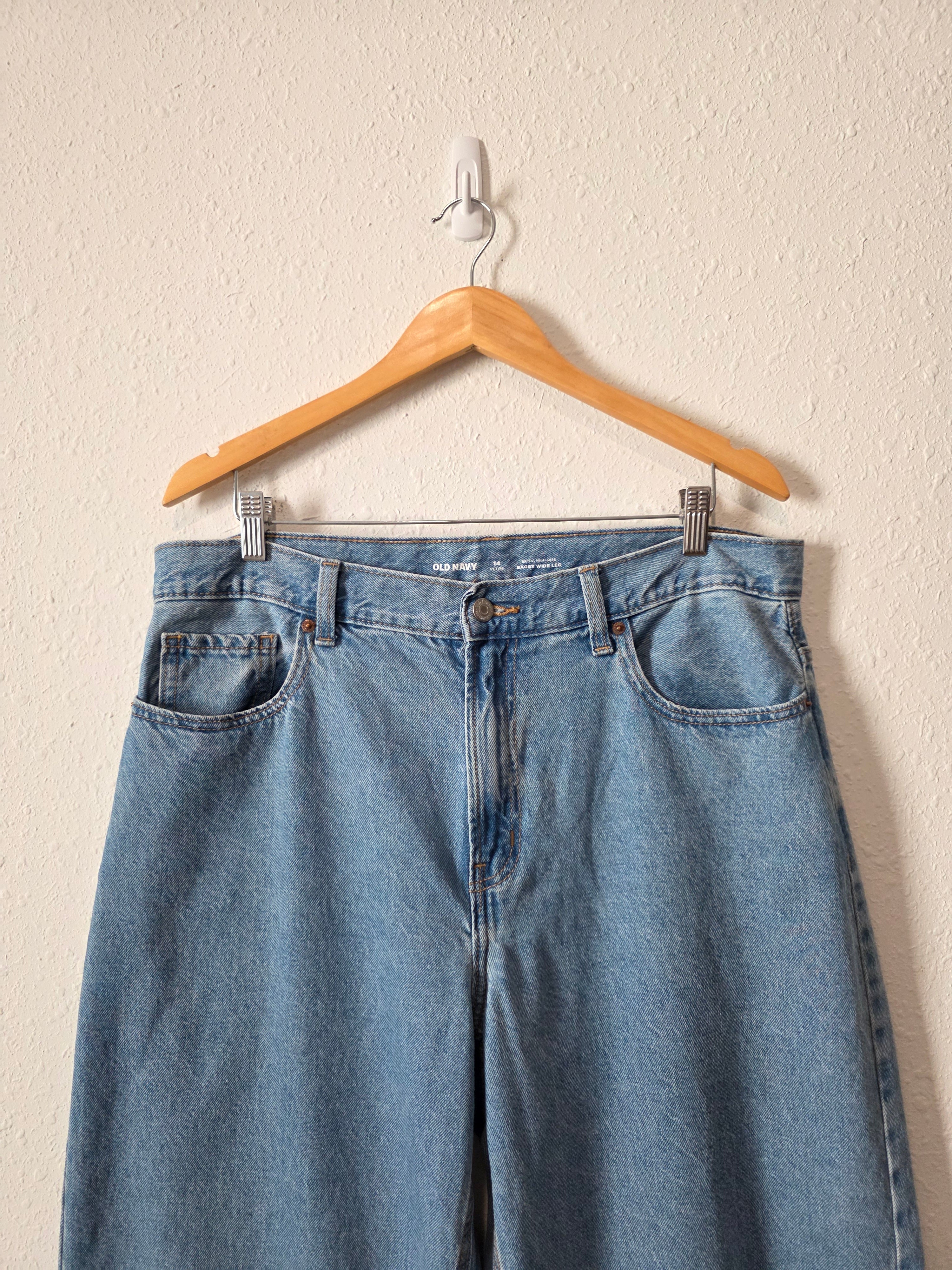 Baggy Wide Leg Jeans (14P)