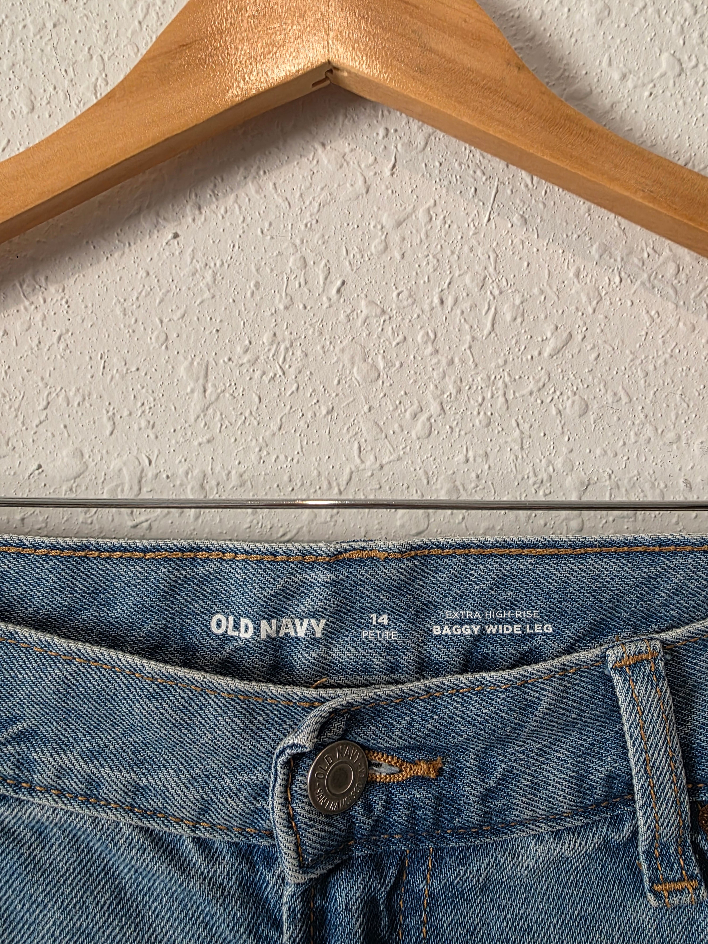 Baggy Wide Leg Jeans (14P)