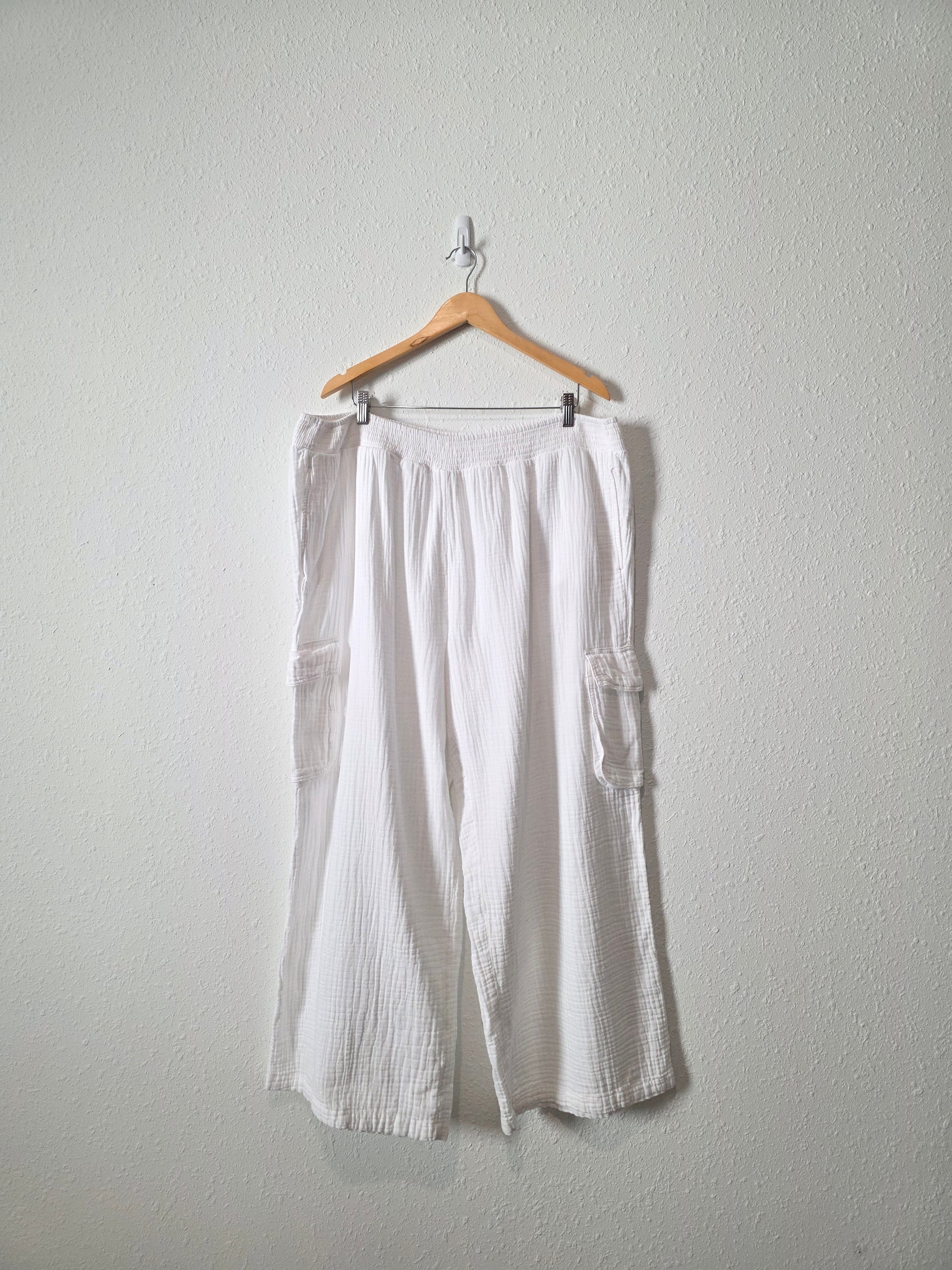 Aerie Wide Leg Cargo Pants (XXL)