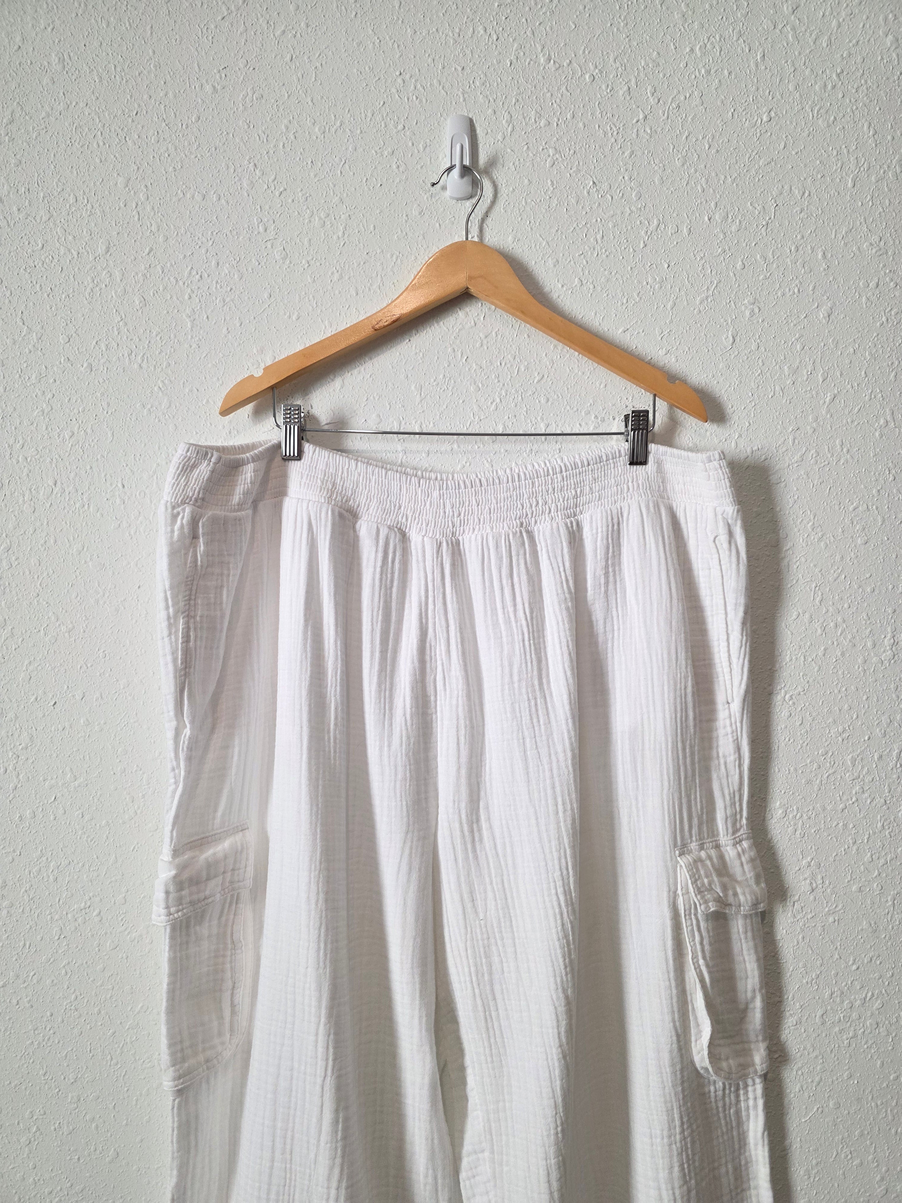 Aerie Wide Leg Cargo Pants (XXL)