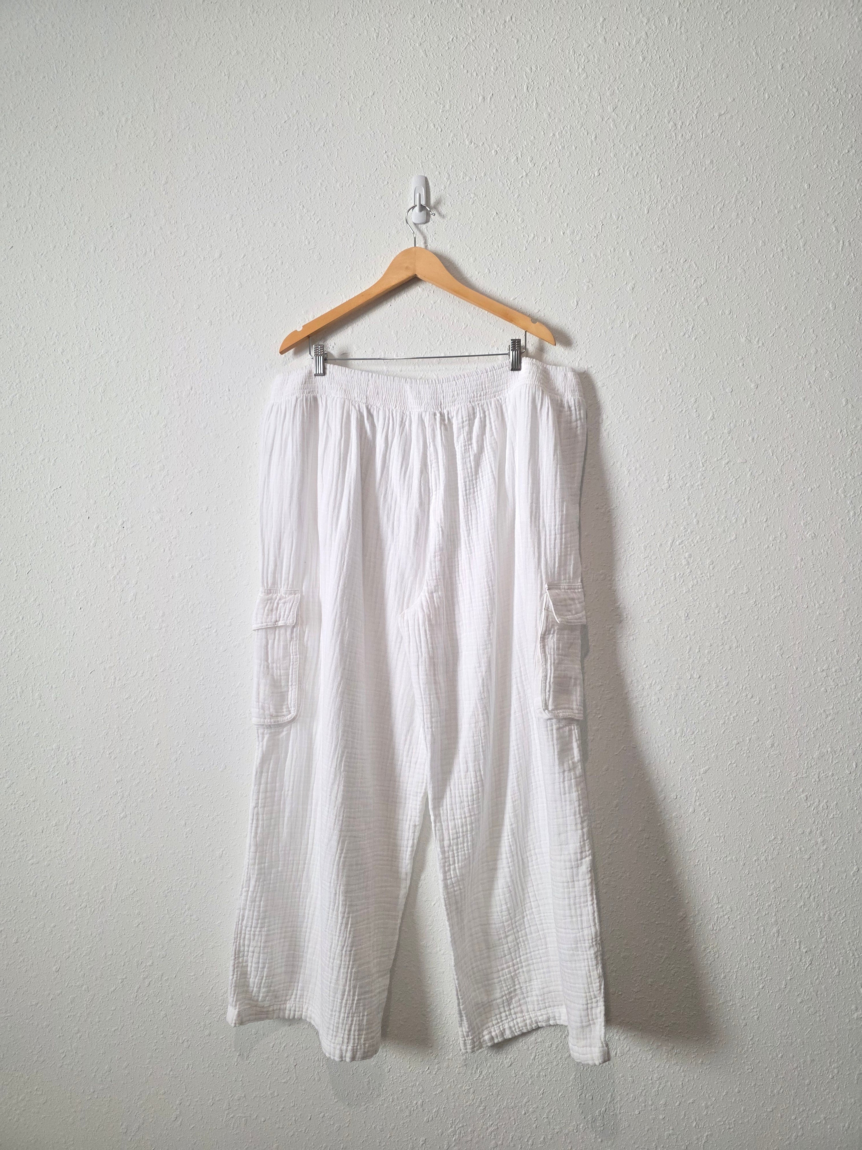 Aerie Wide Leg Cargo Pants (XXL)