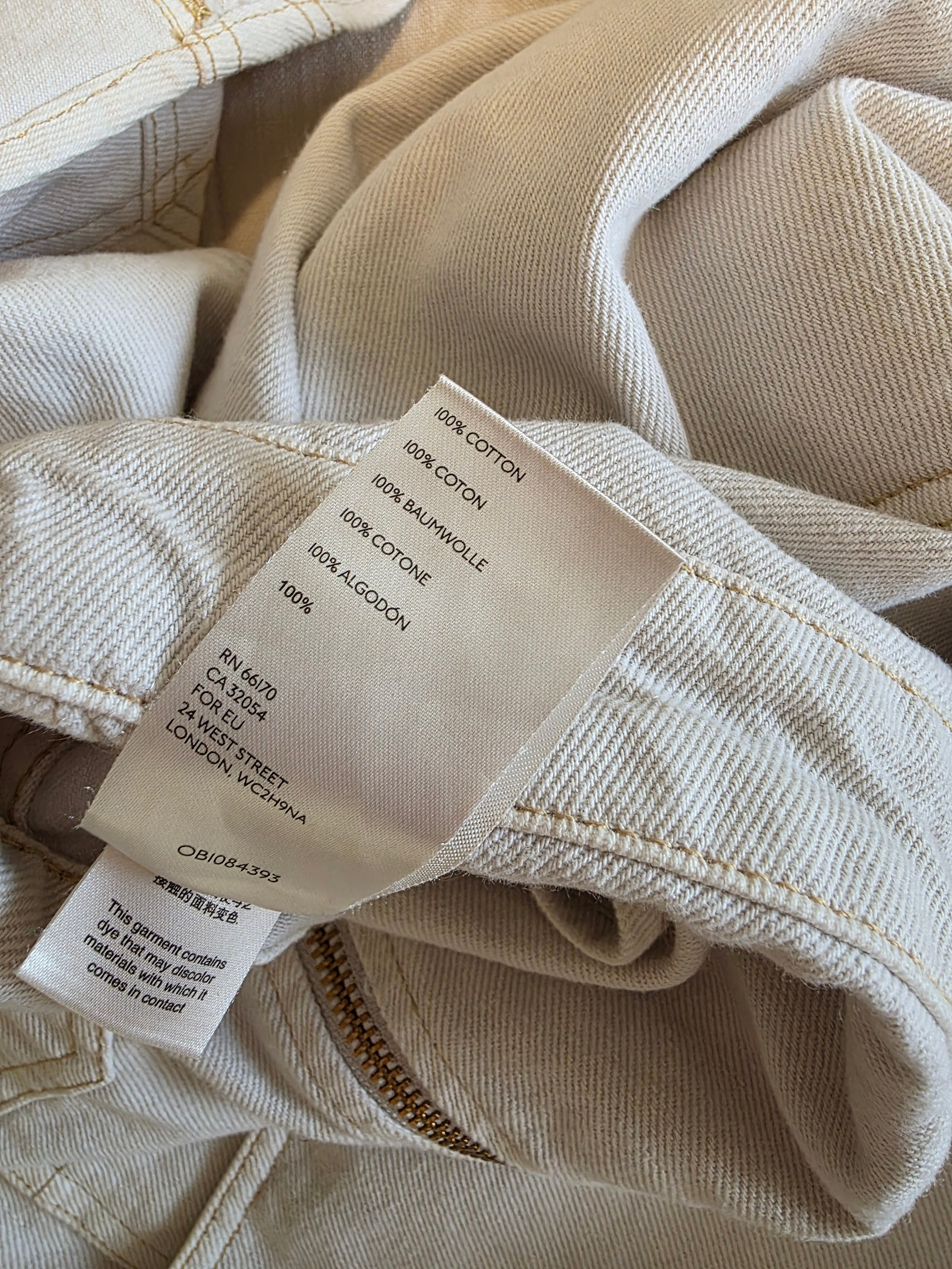 Free People Ecru Denim Shortalls (10)