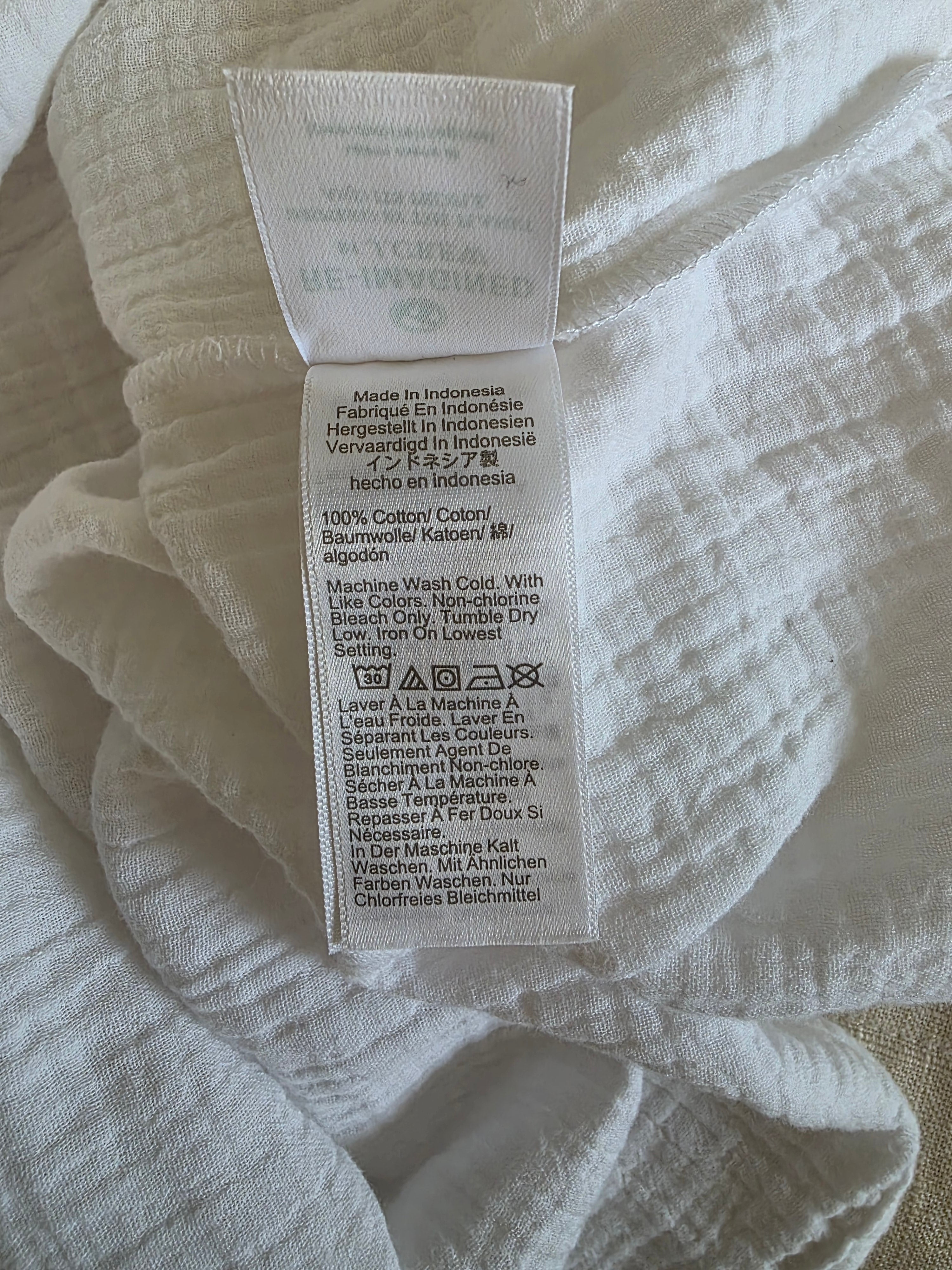J.Crew White Cotton Gauze Dress (2)