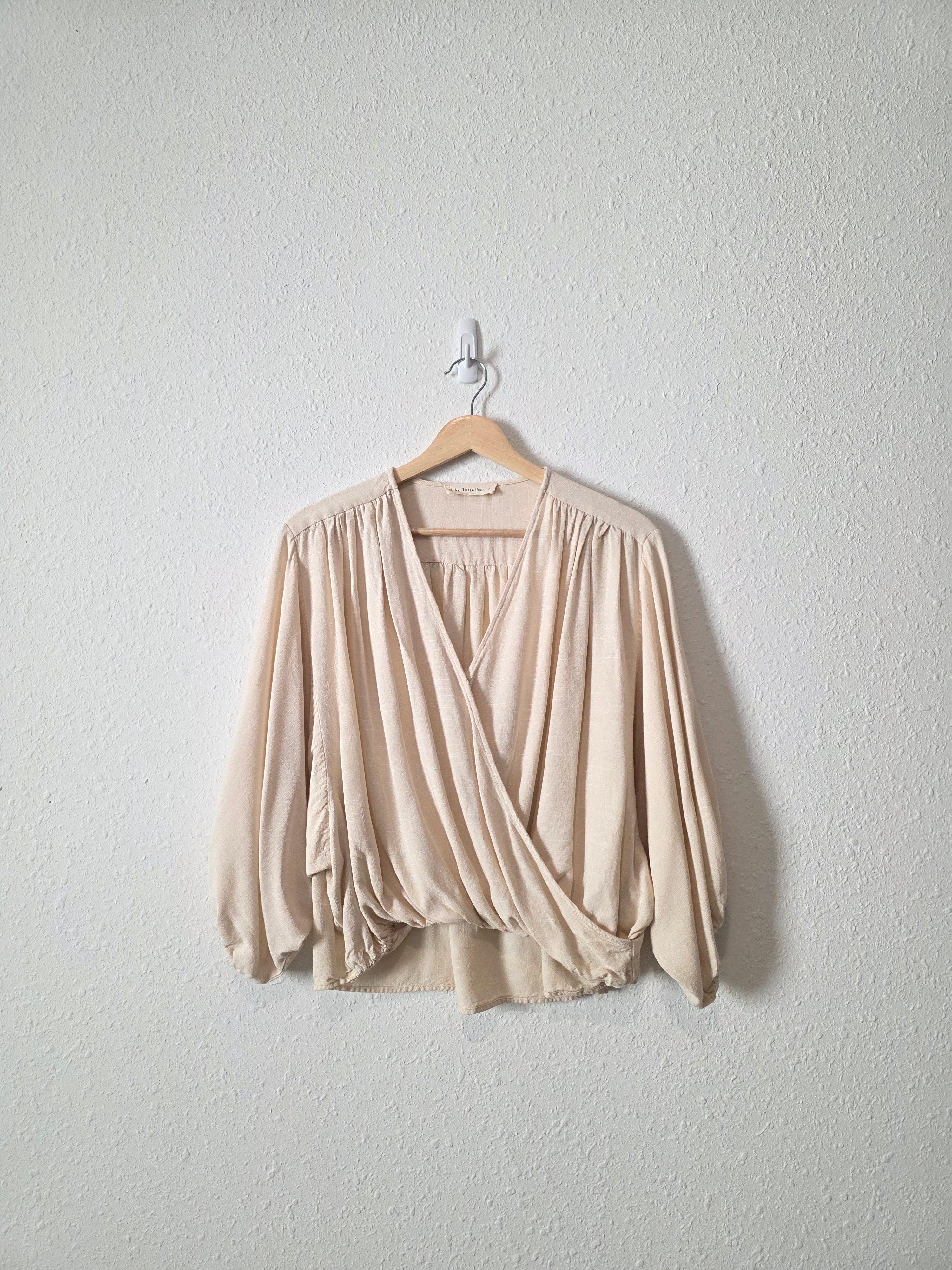 By Together Faux Wrap Top (M)