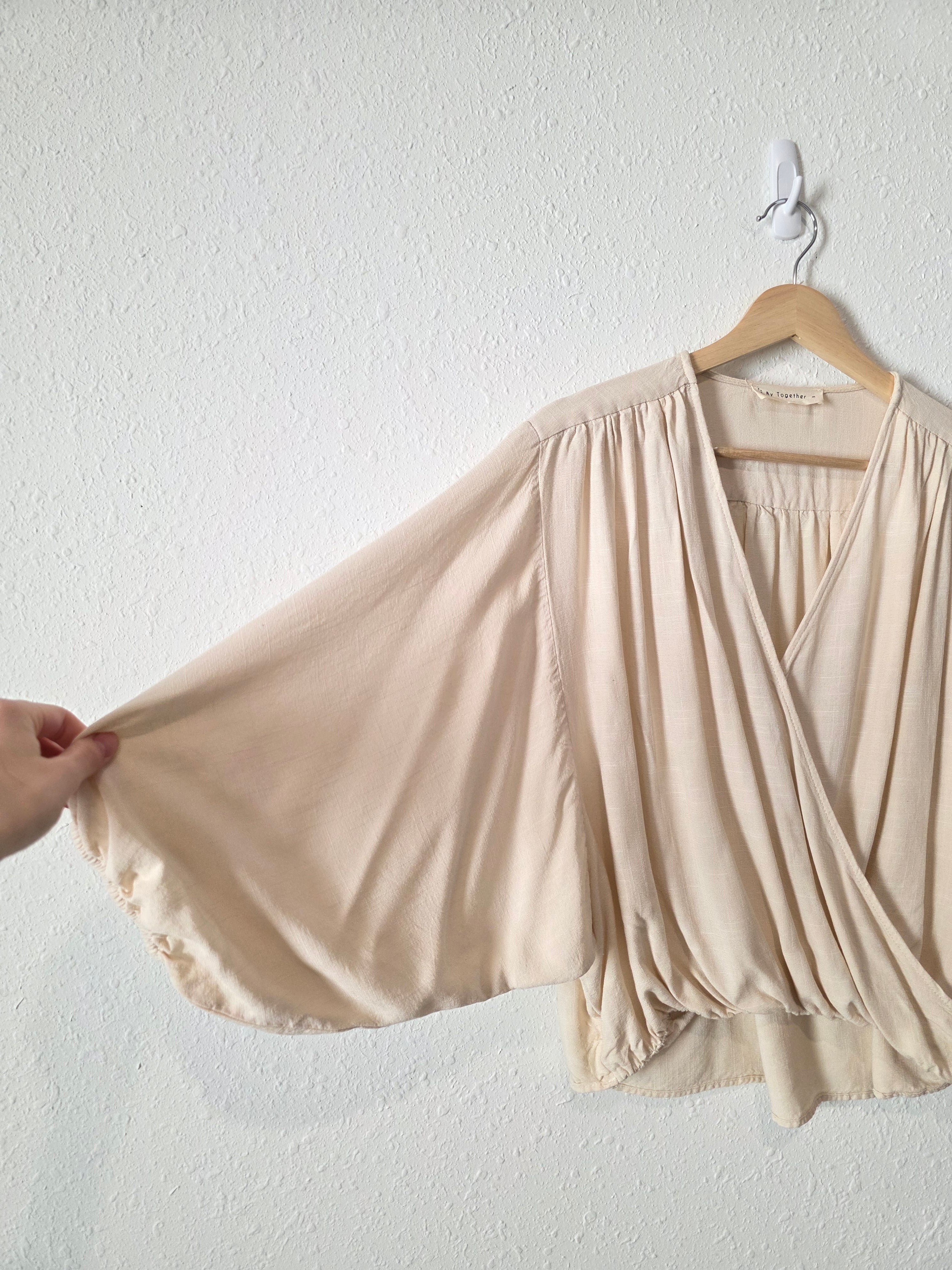 By Together Faux Wrap Top (M)