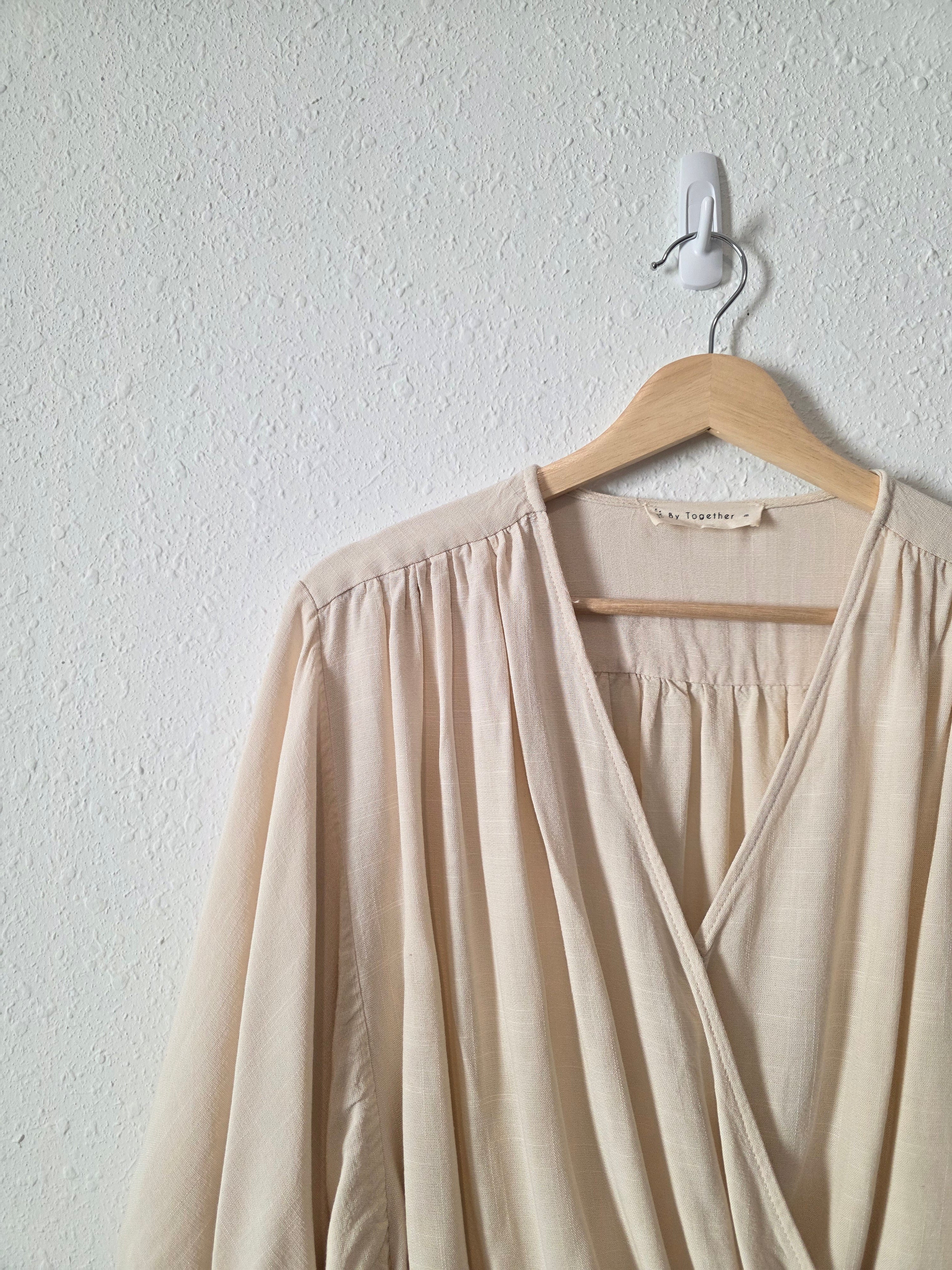 By Together Faux Wrap Top (M)