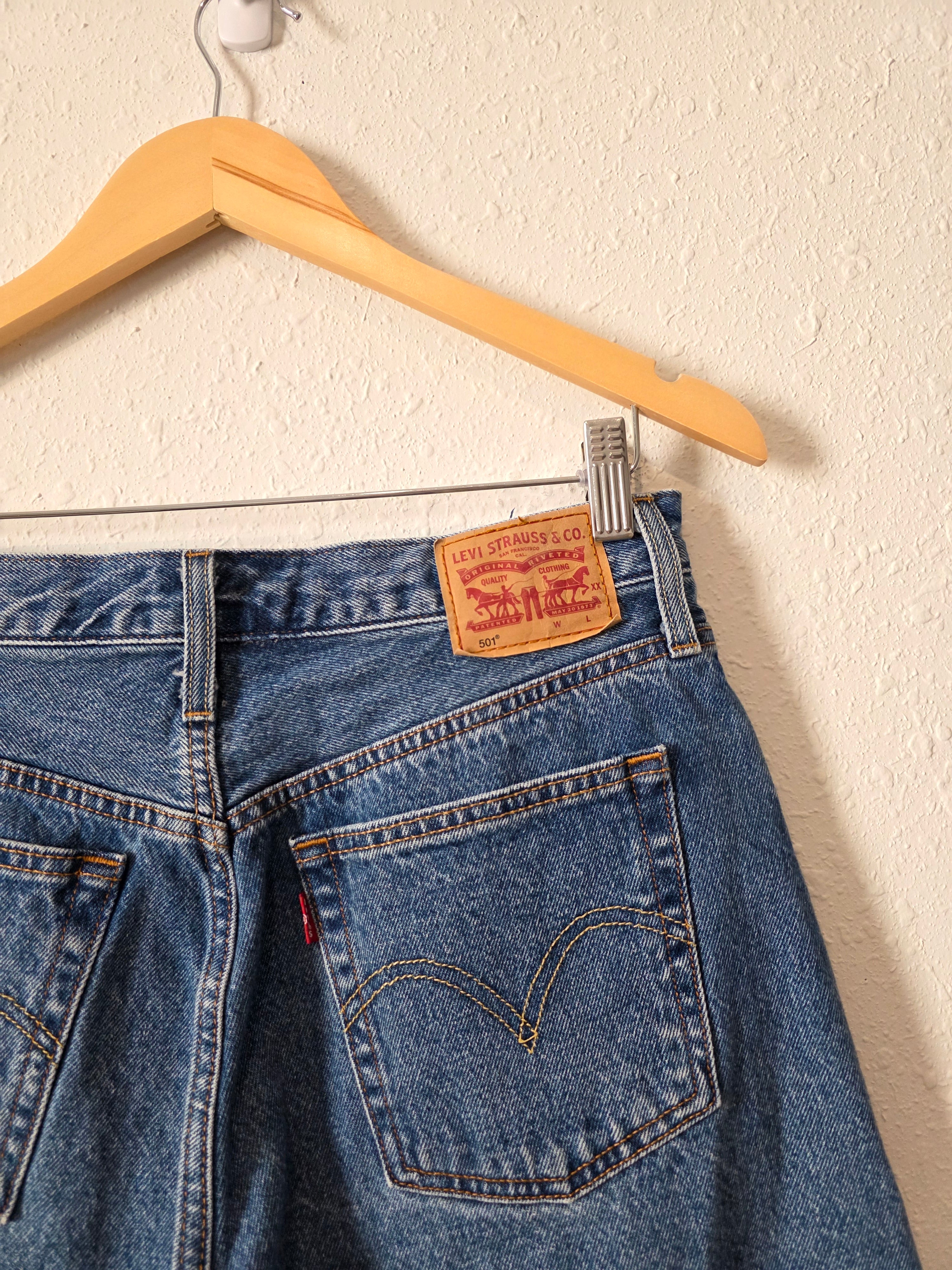 Levi's Relaxed Denim Shorts (28)