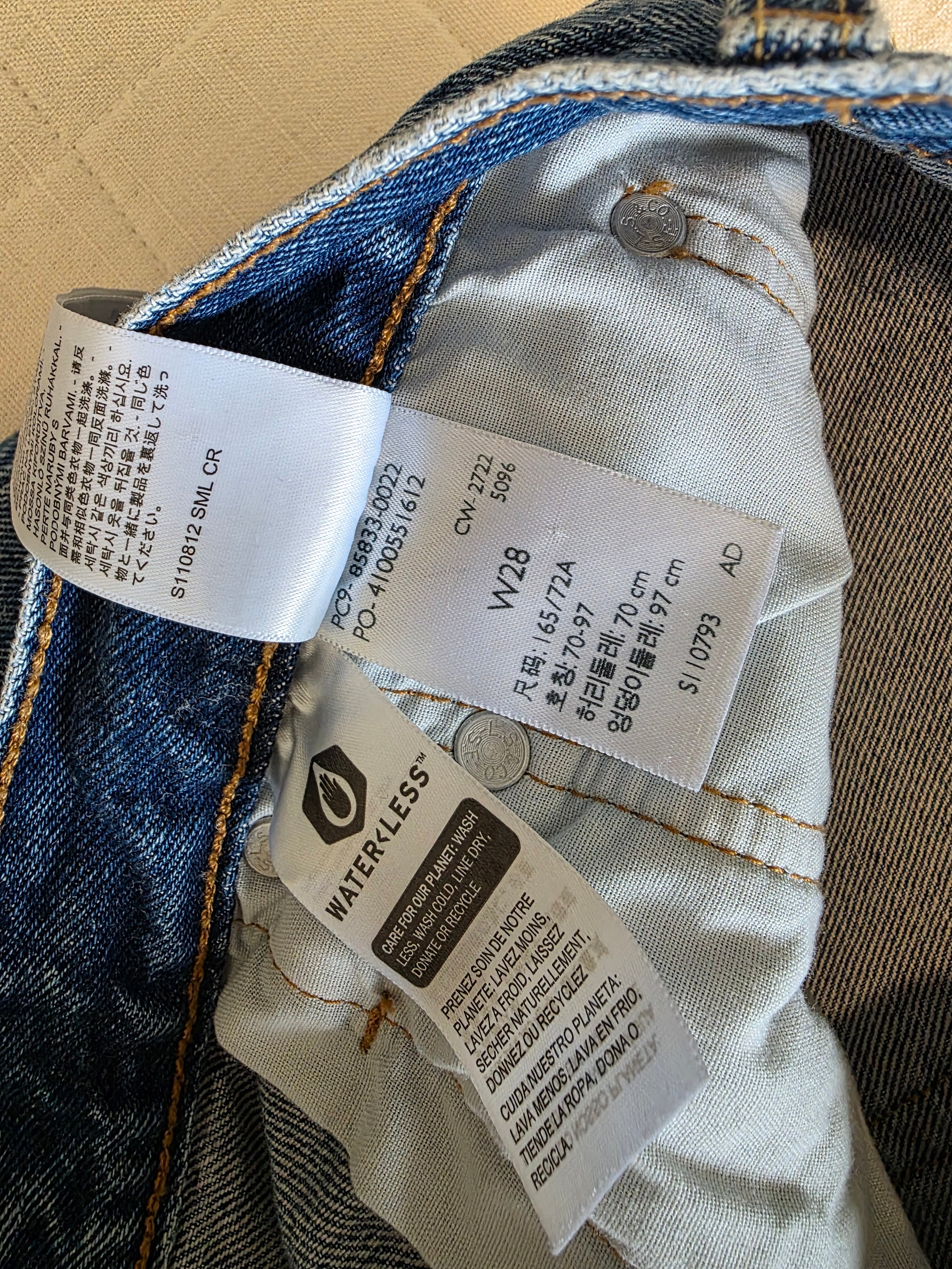 Levi's Relaxed Denim Shorts (28)
