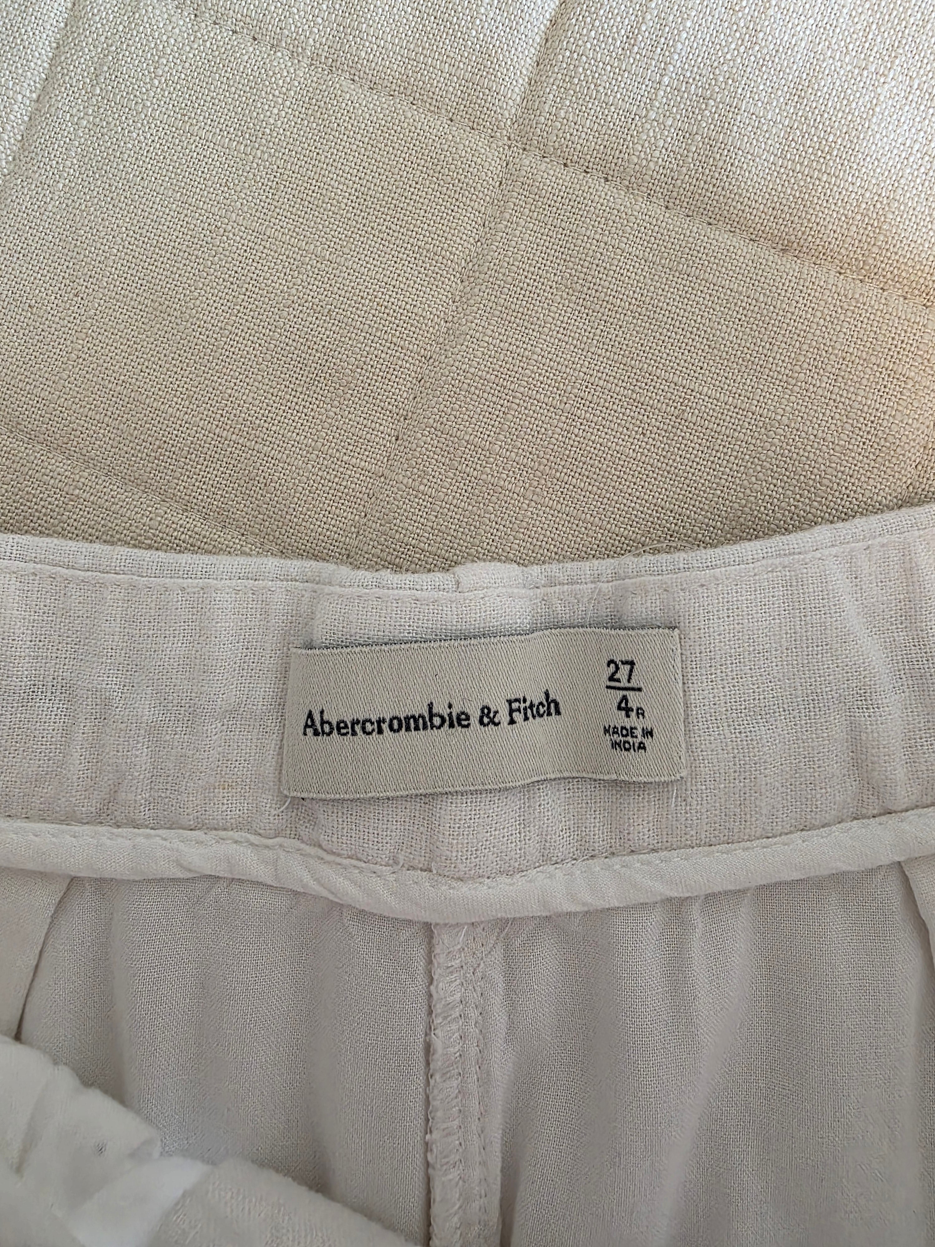 Abercrombie Linen Blend Shorts (27/4)