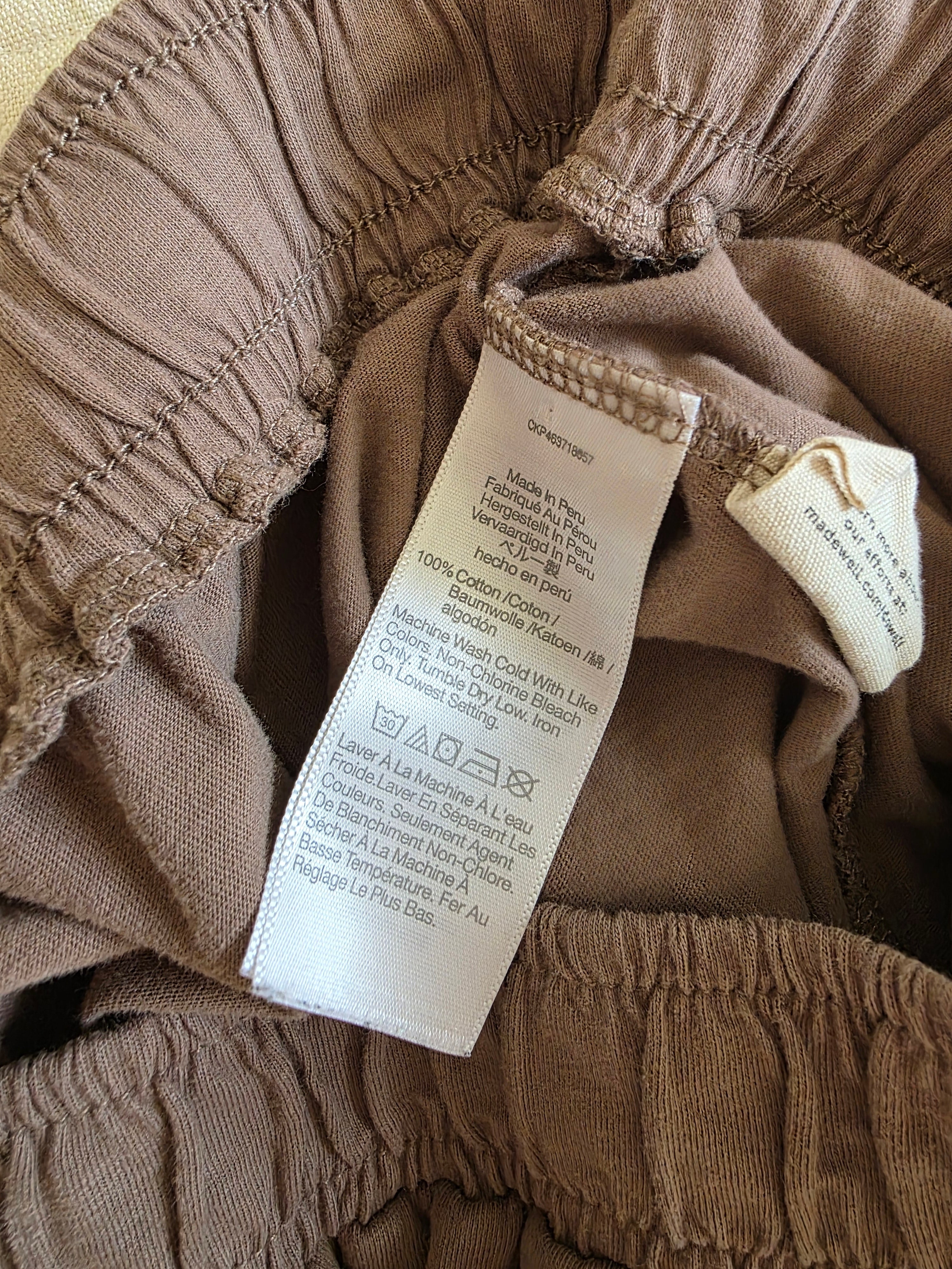 Madewell Brown Sweatpants (S)