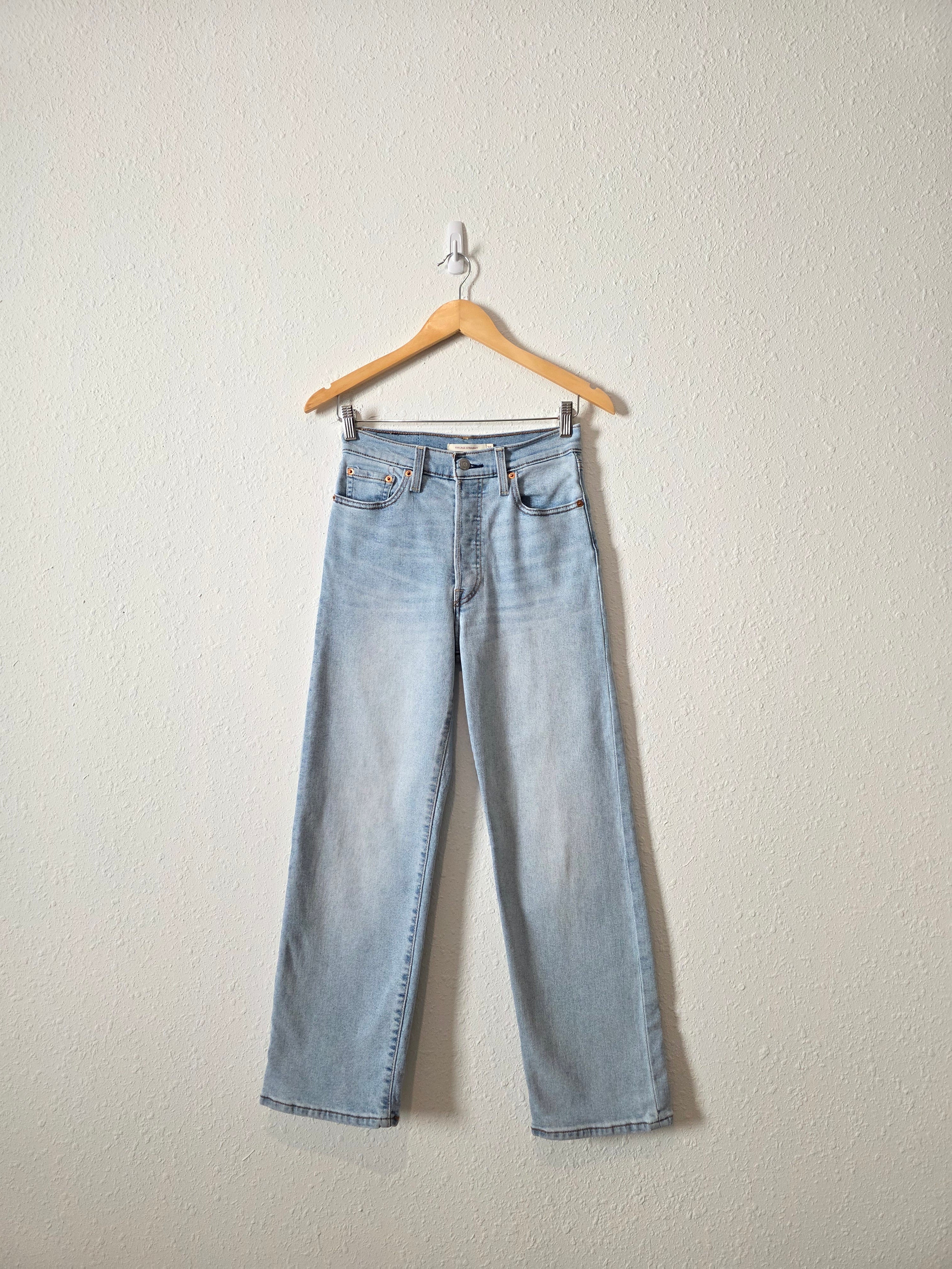 Levi's Ribcage Straight Jeans (25)