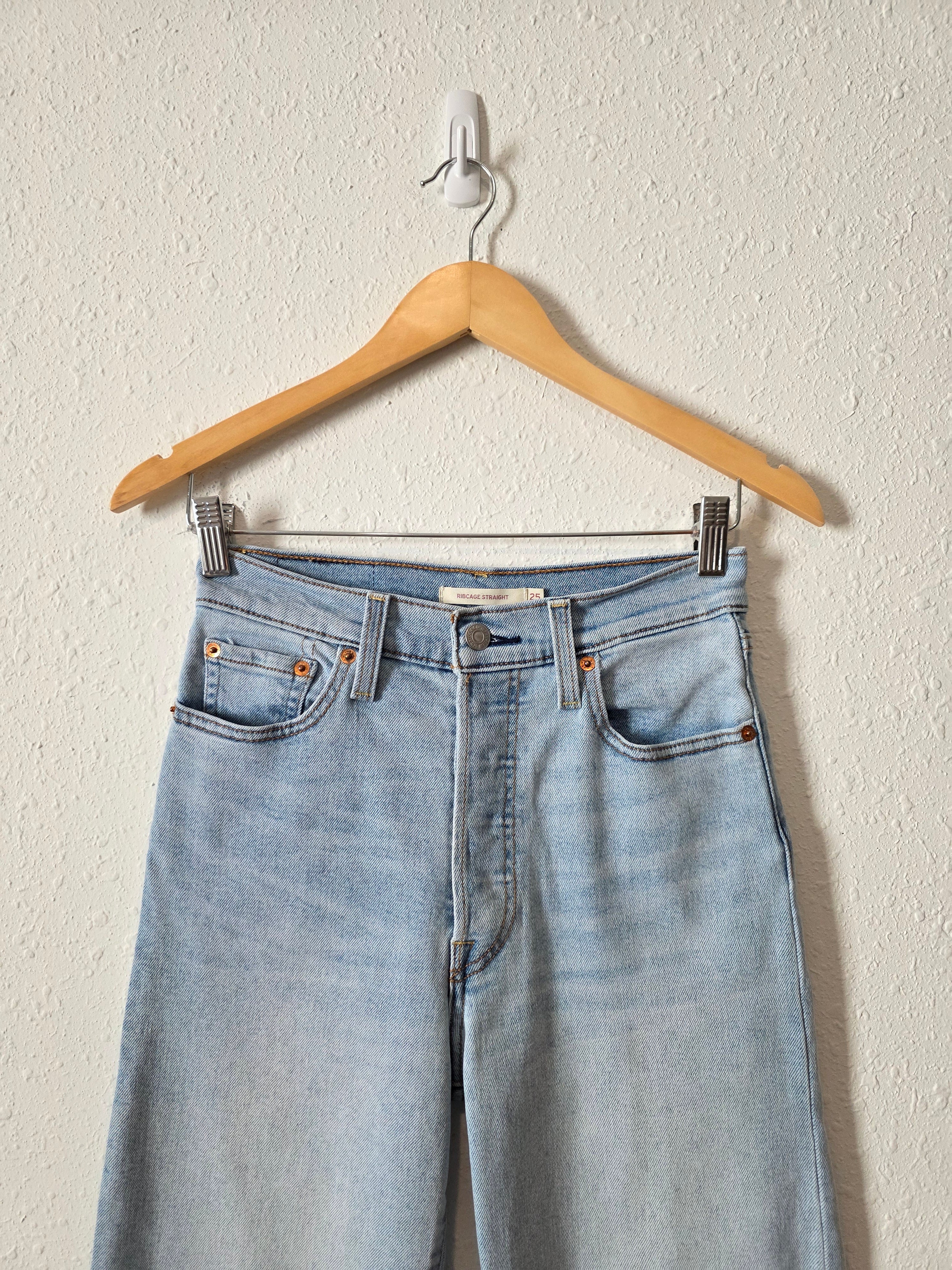 Levi's Ribcage Straight Jeans (25)