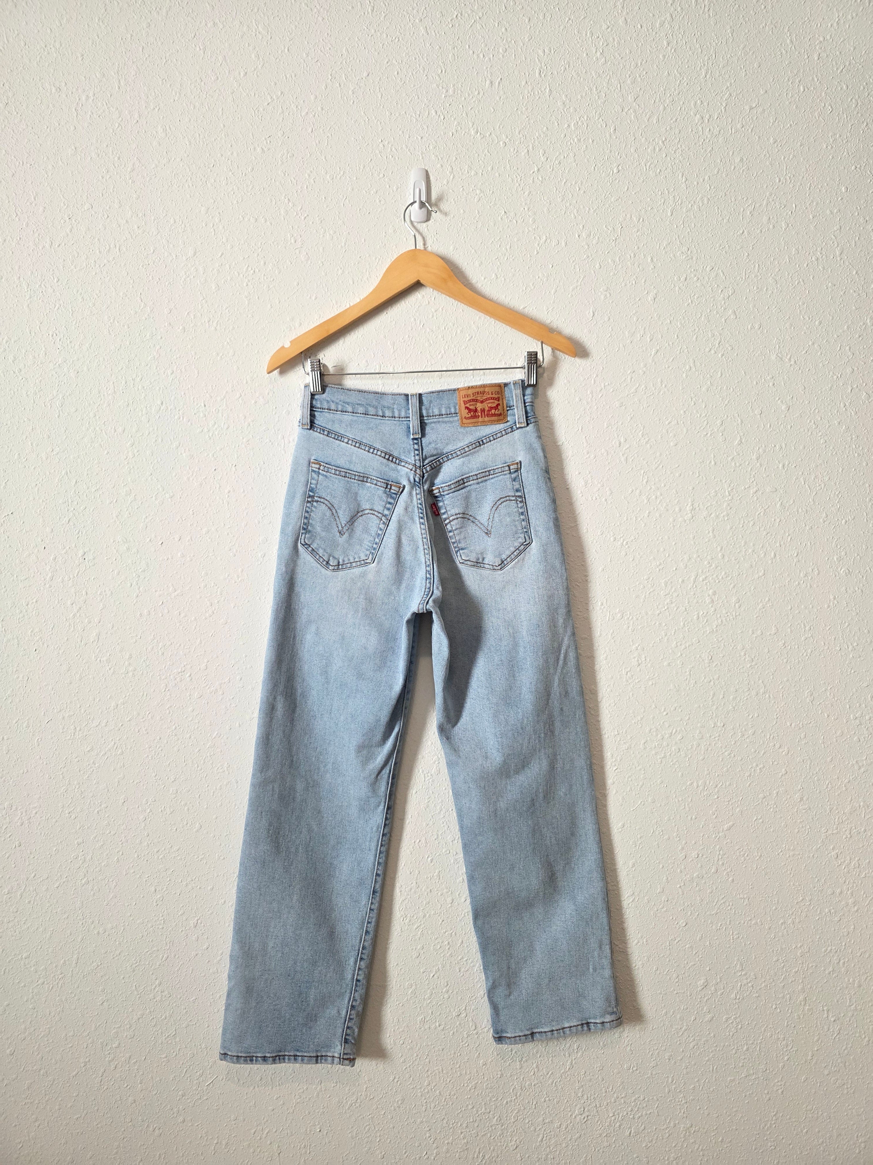 Levi's Ribcage Straight Jeans (25)