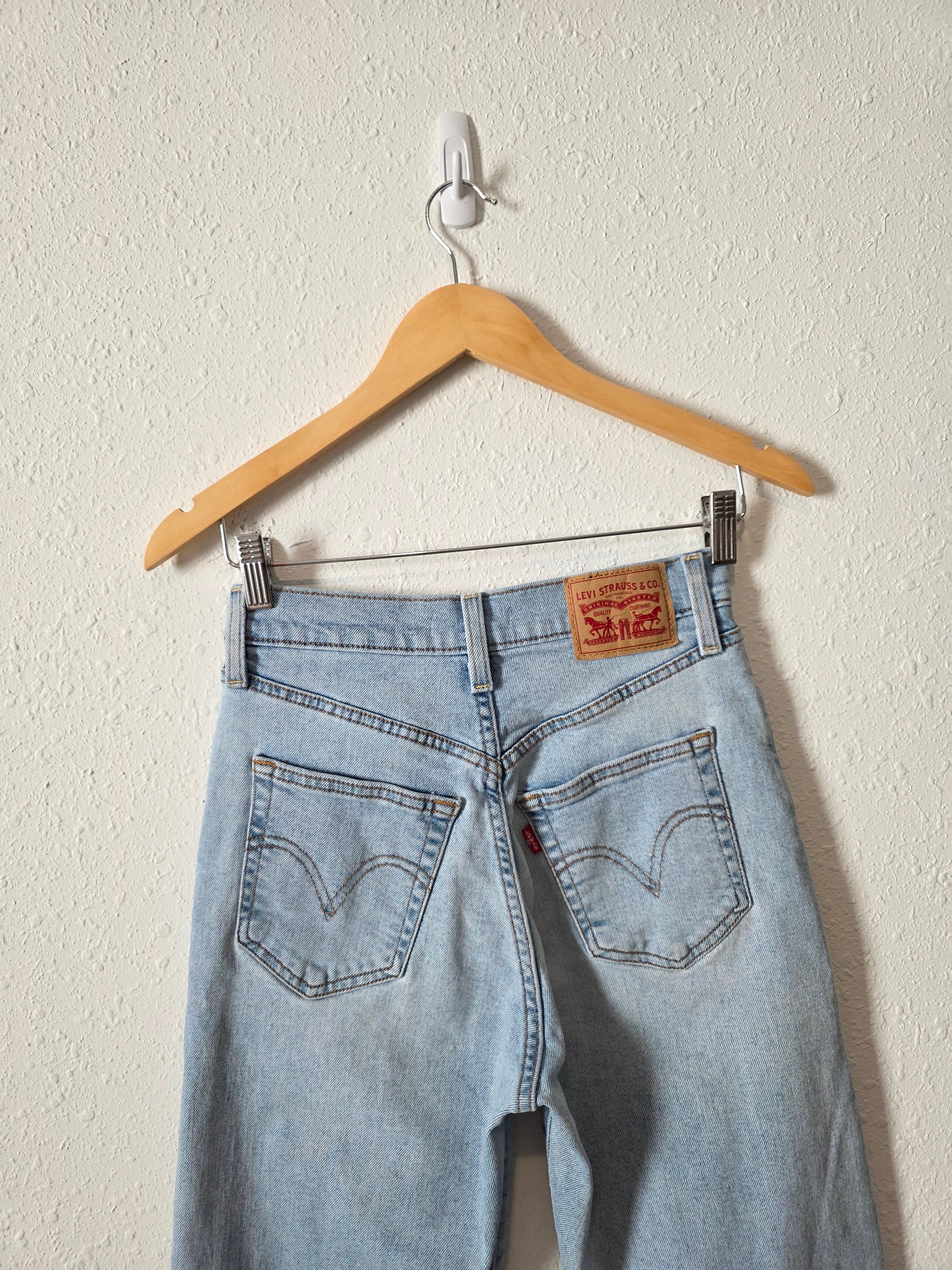 Levi's Ribcage Straight Jeans (25)