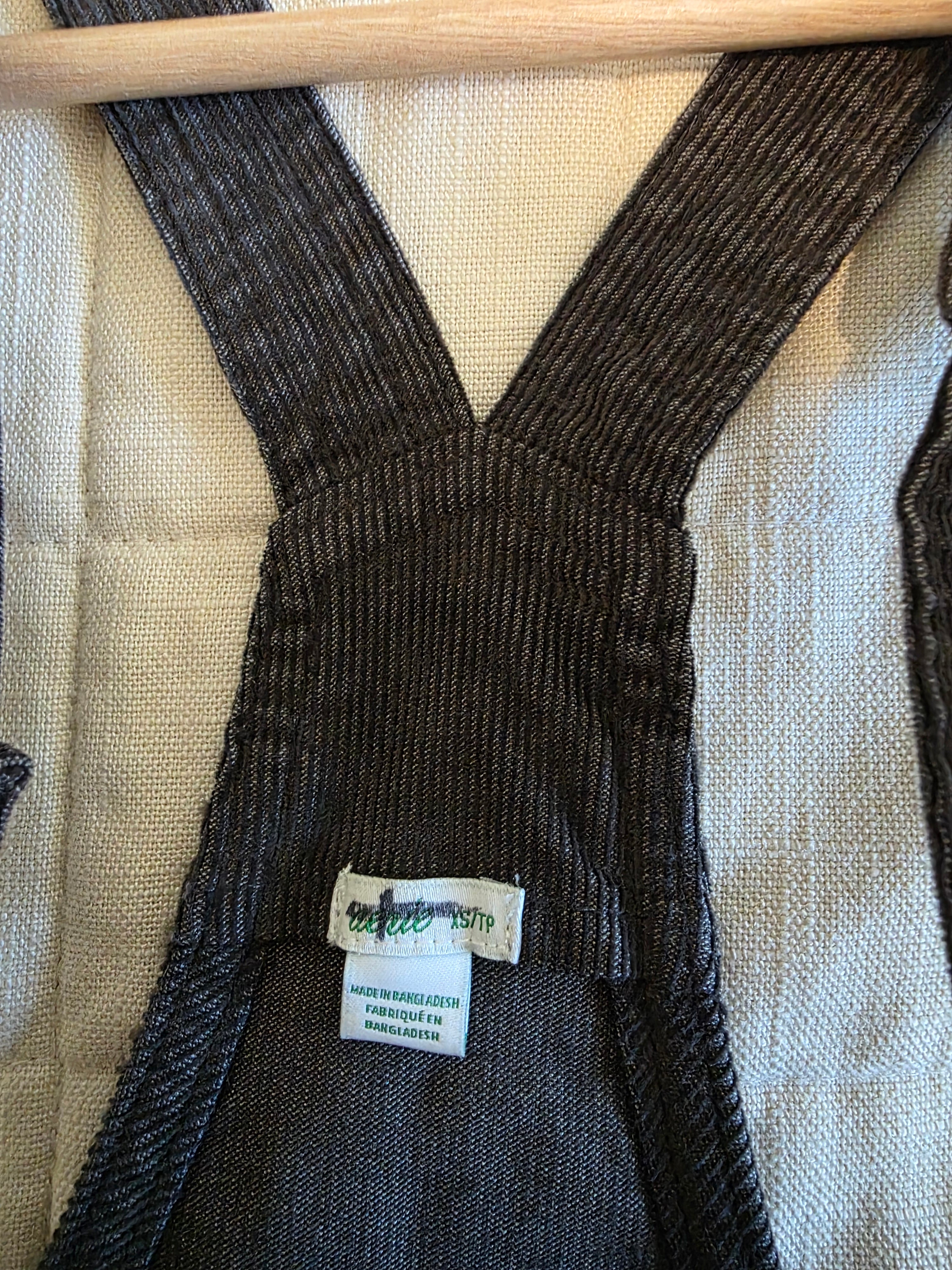 Aerie Gray Corduroy Overalls (XS)