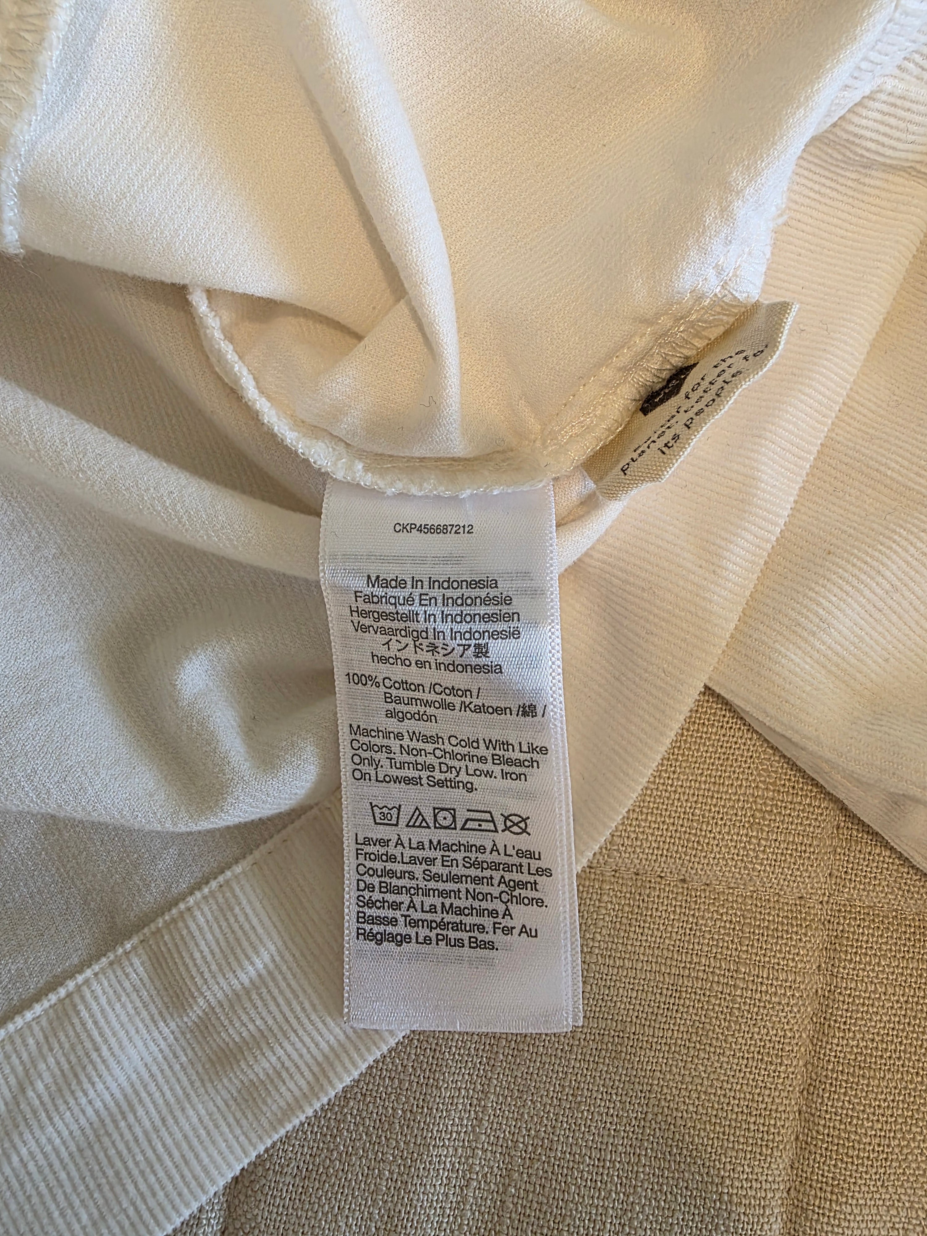 Madewell Cord Puff Sleeve Top (M)
