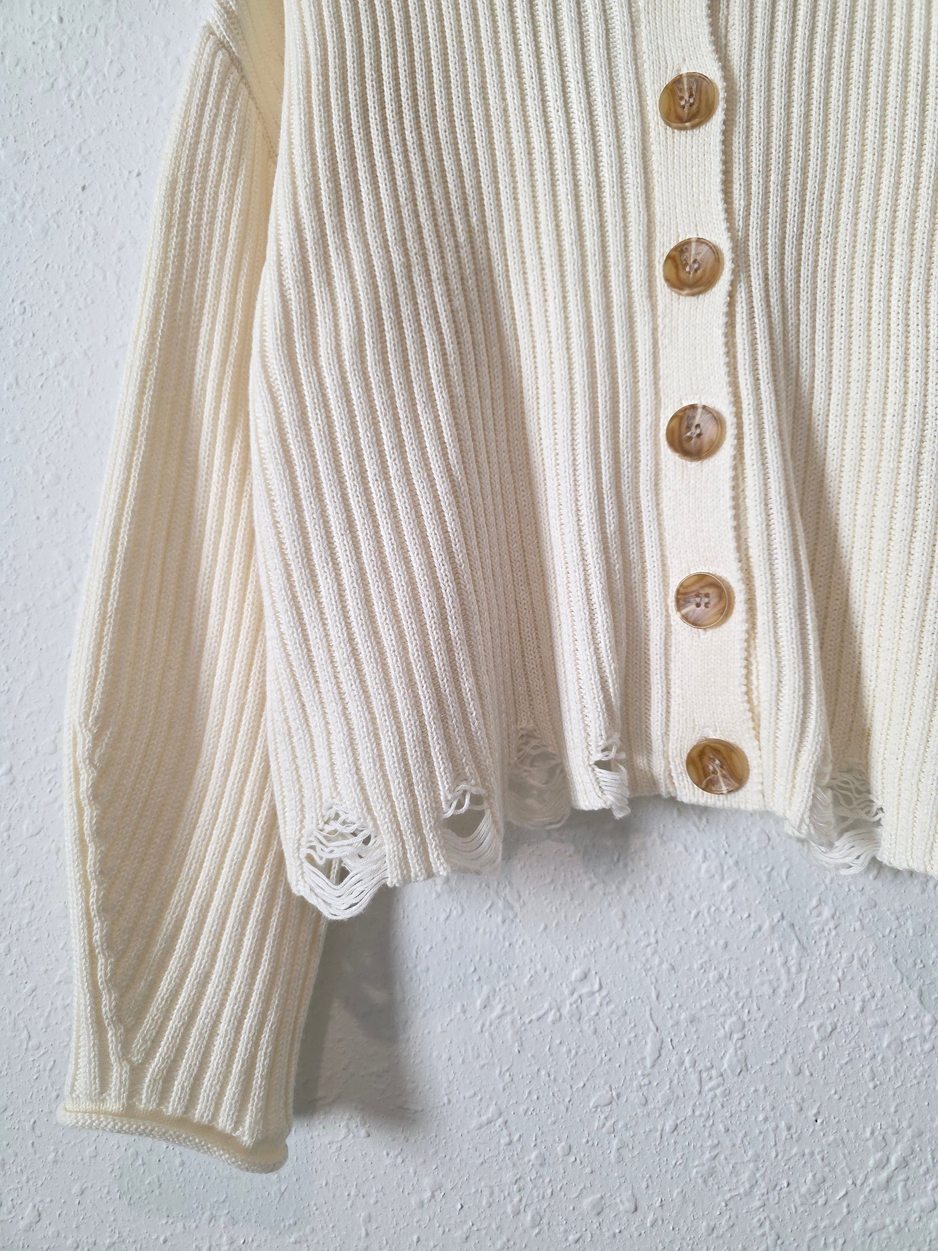 Promesa Button Up Sweater (S)