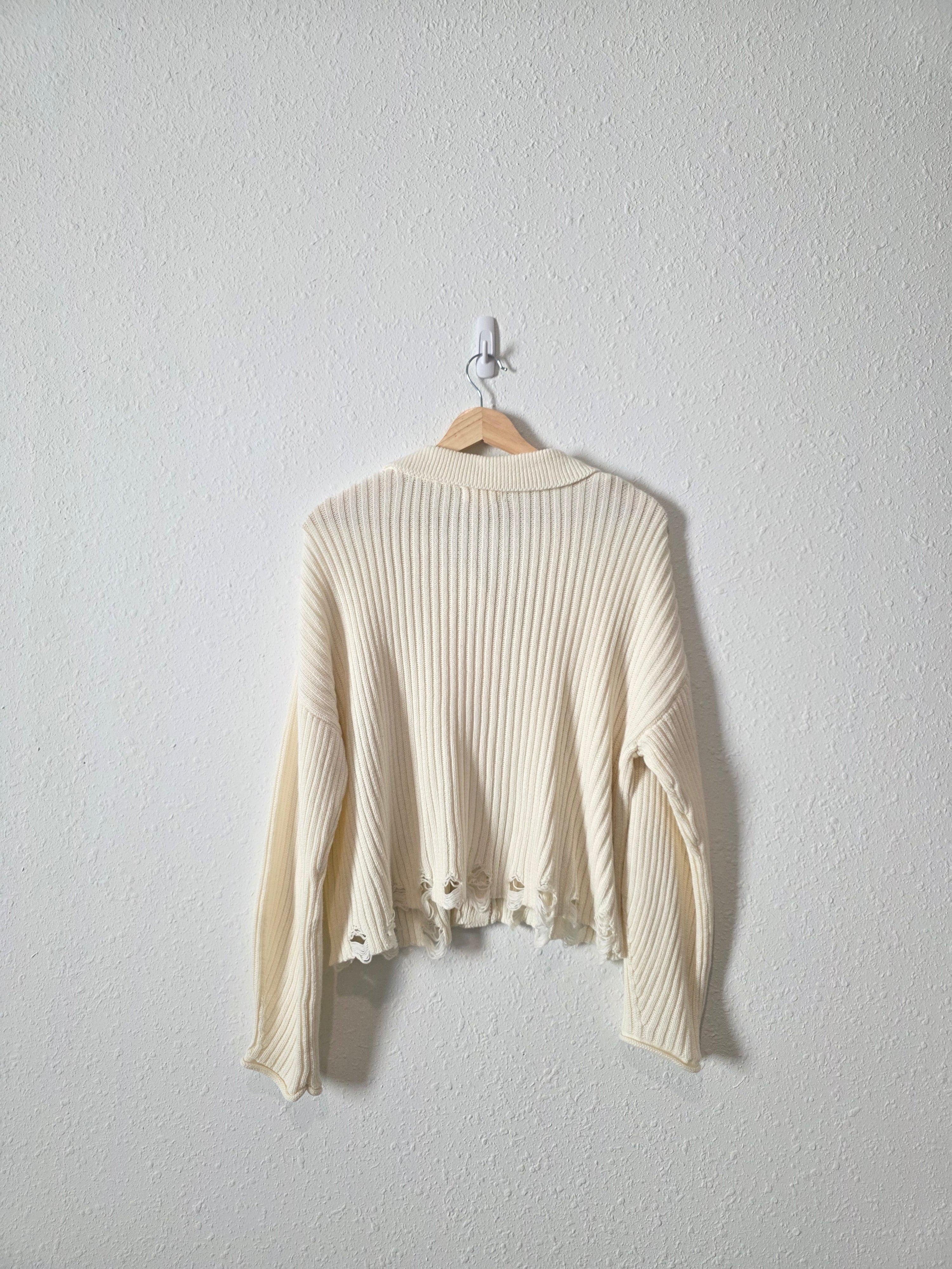 Promesa Button Up Sweater (S)