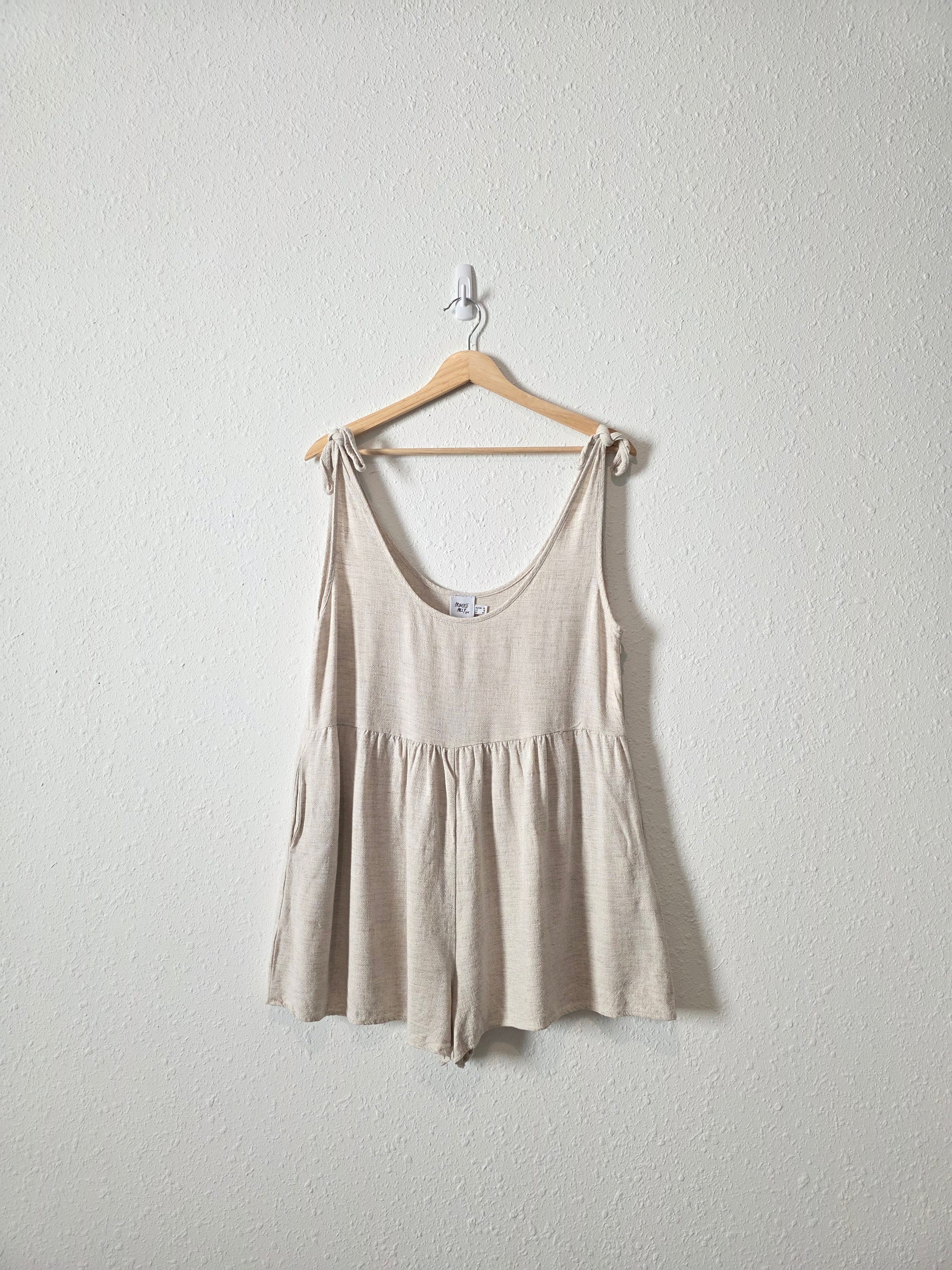 Princess Polly Linen Cotton Romper (8)