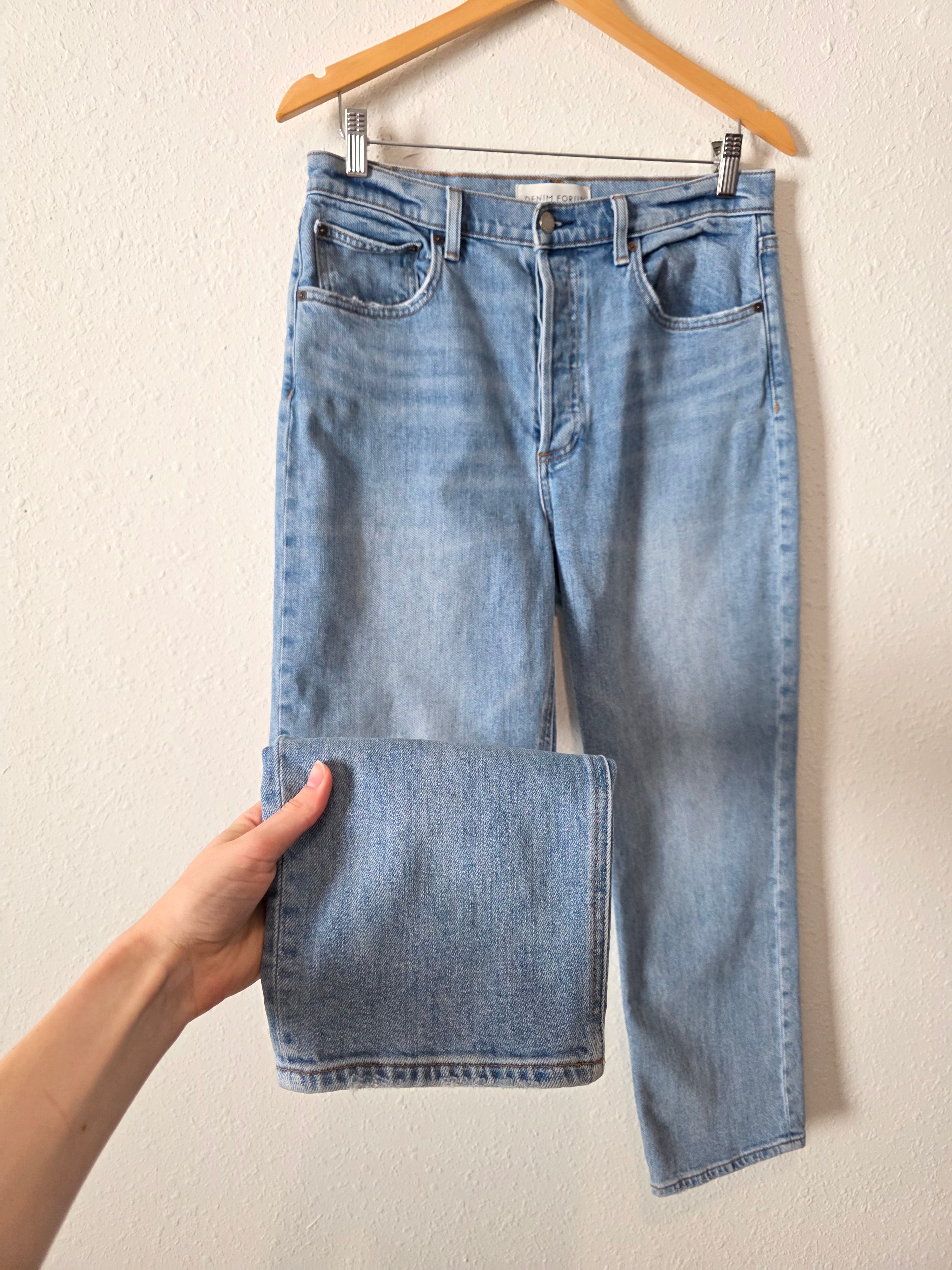 Denim Forum Straight Jeans (31)