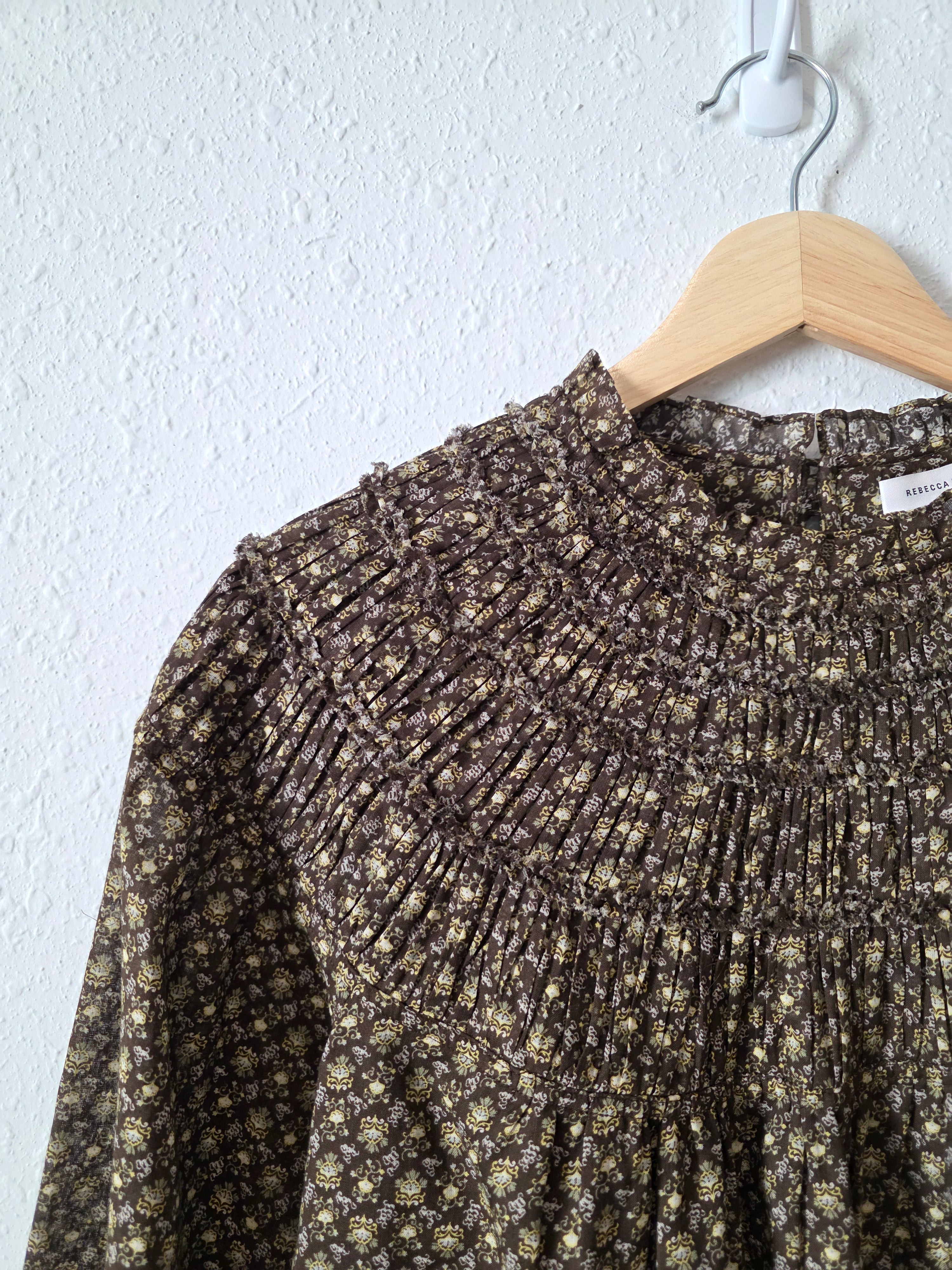 Rebecca Taylor Patterned Top (4)