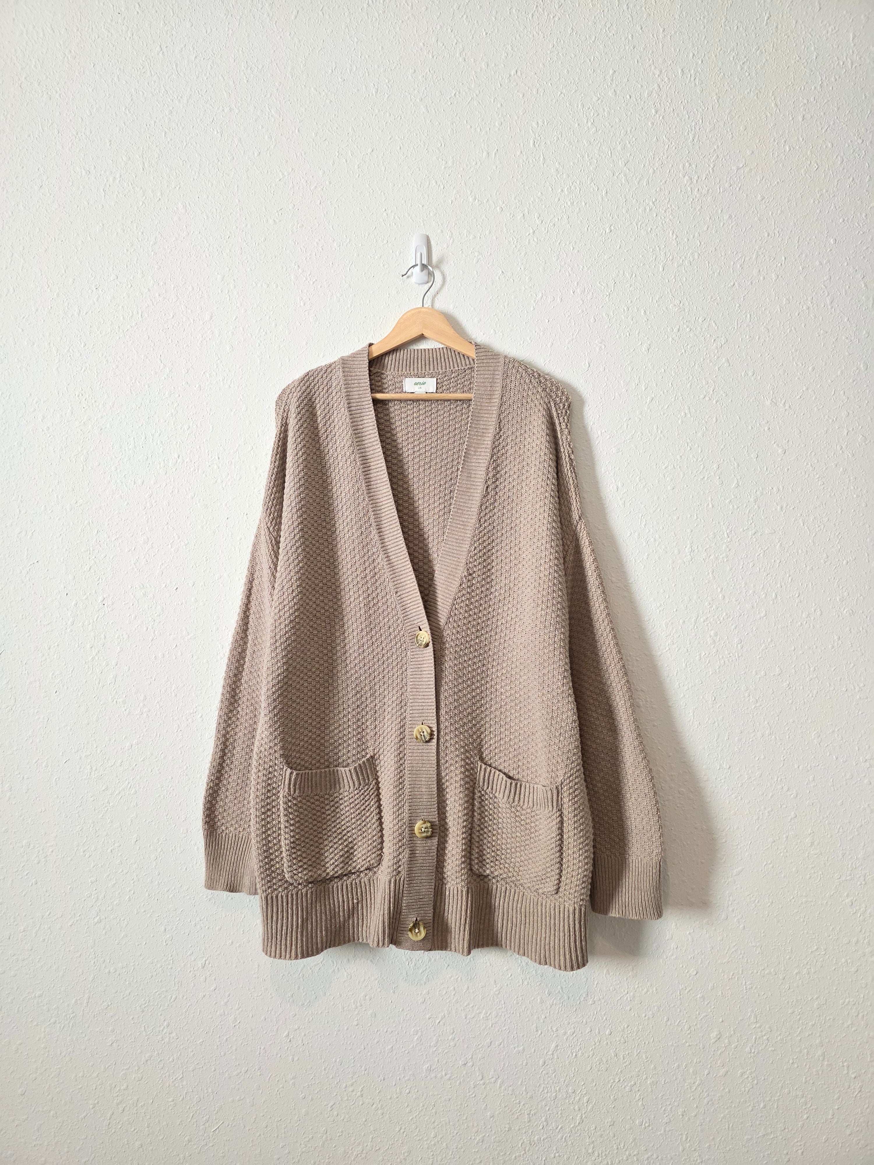 Aerie Textured Cotton Sweater (L)