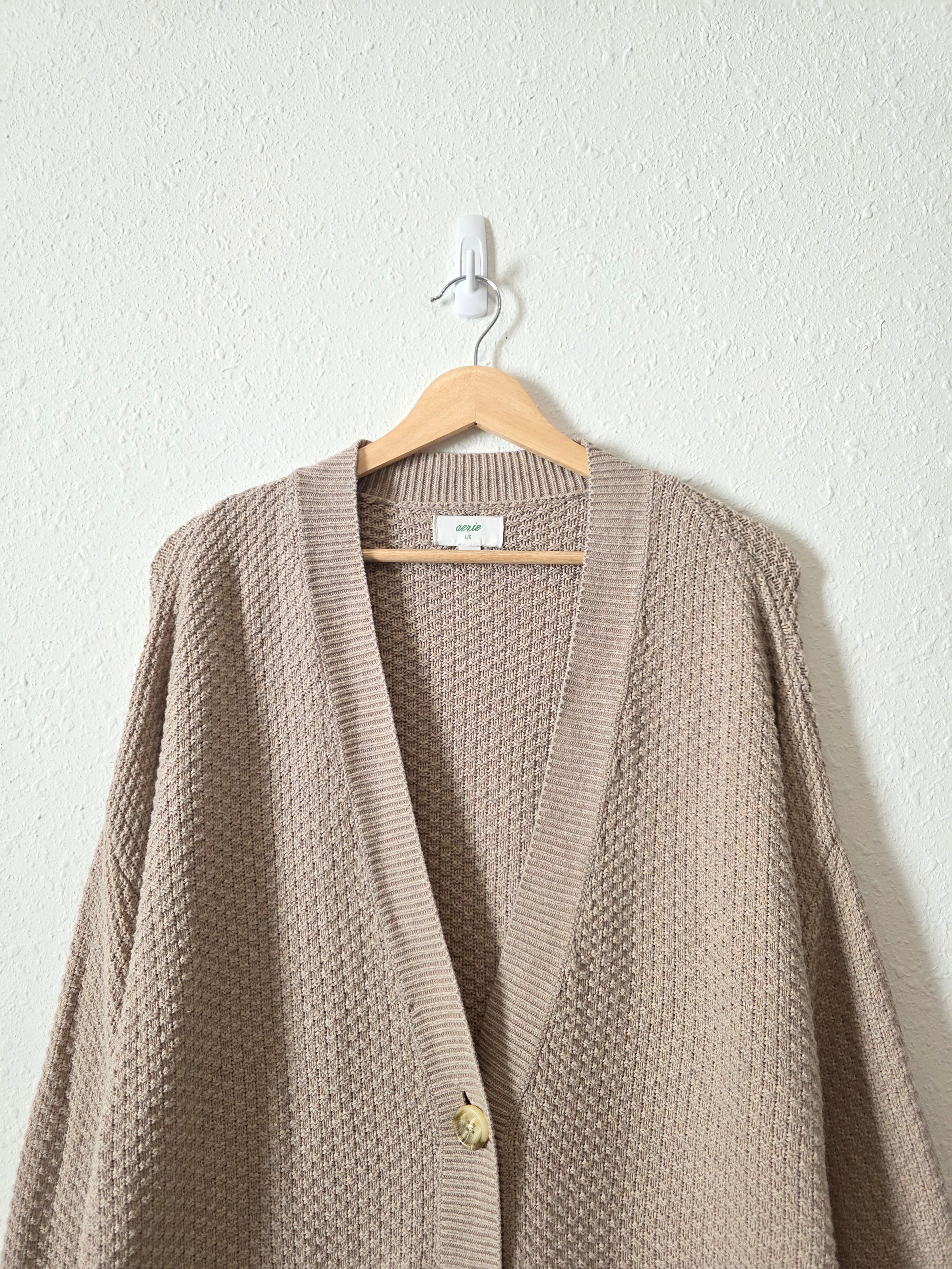 Aerie Textured Cotton Sweater (L)
