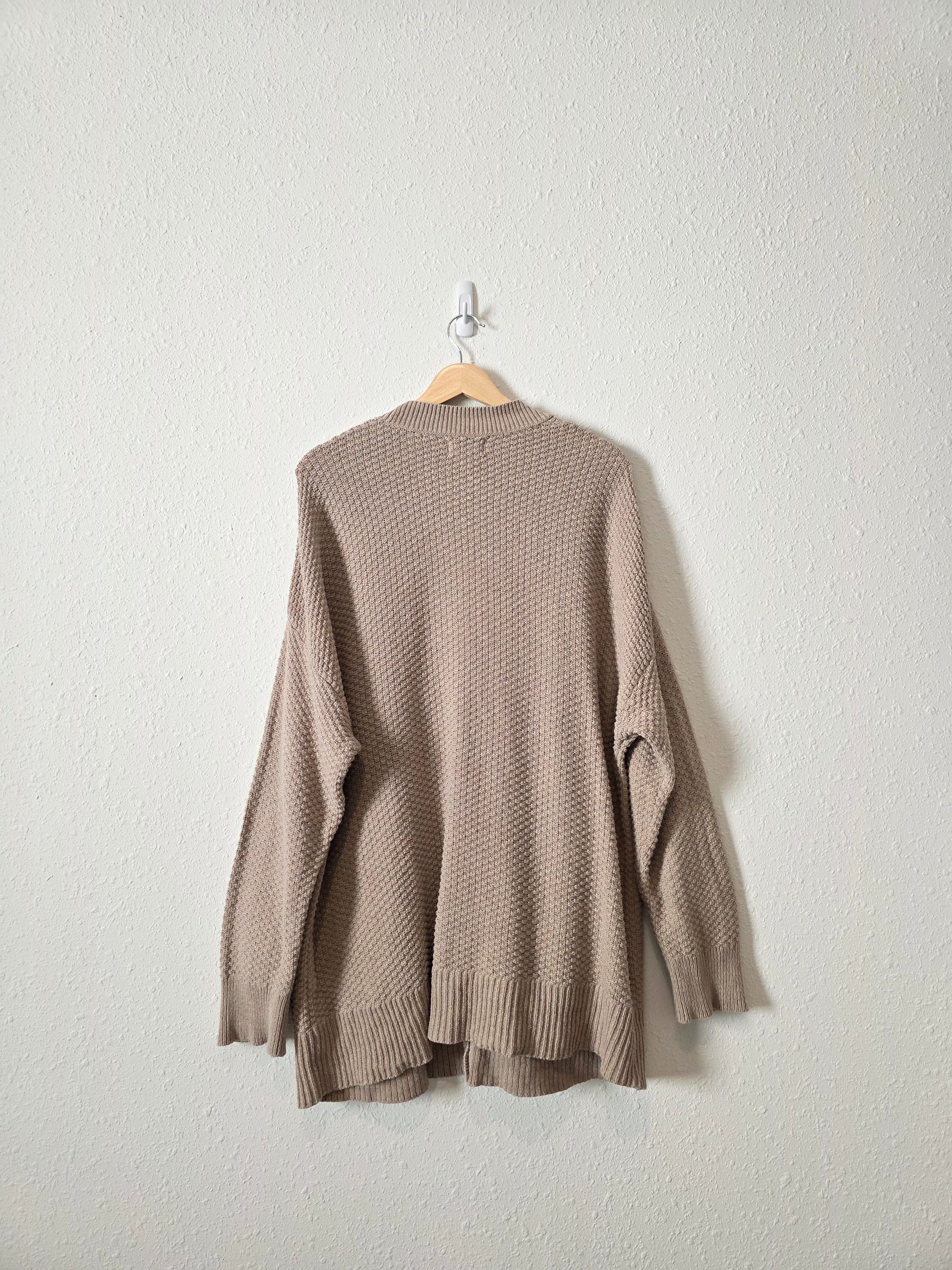 Aerie Textured Cotton Sweater (L)