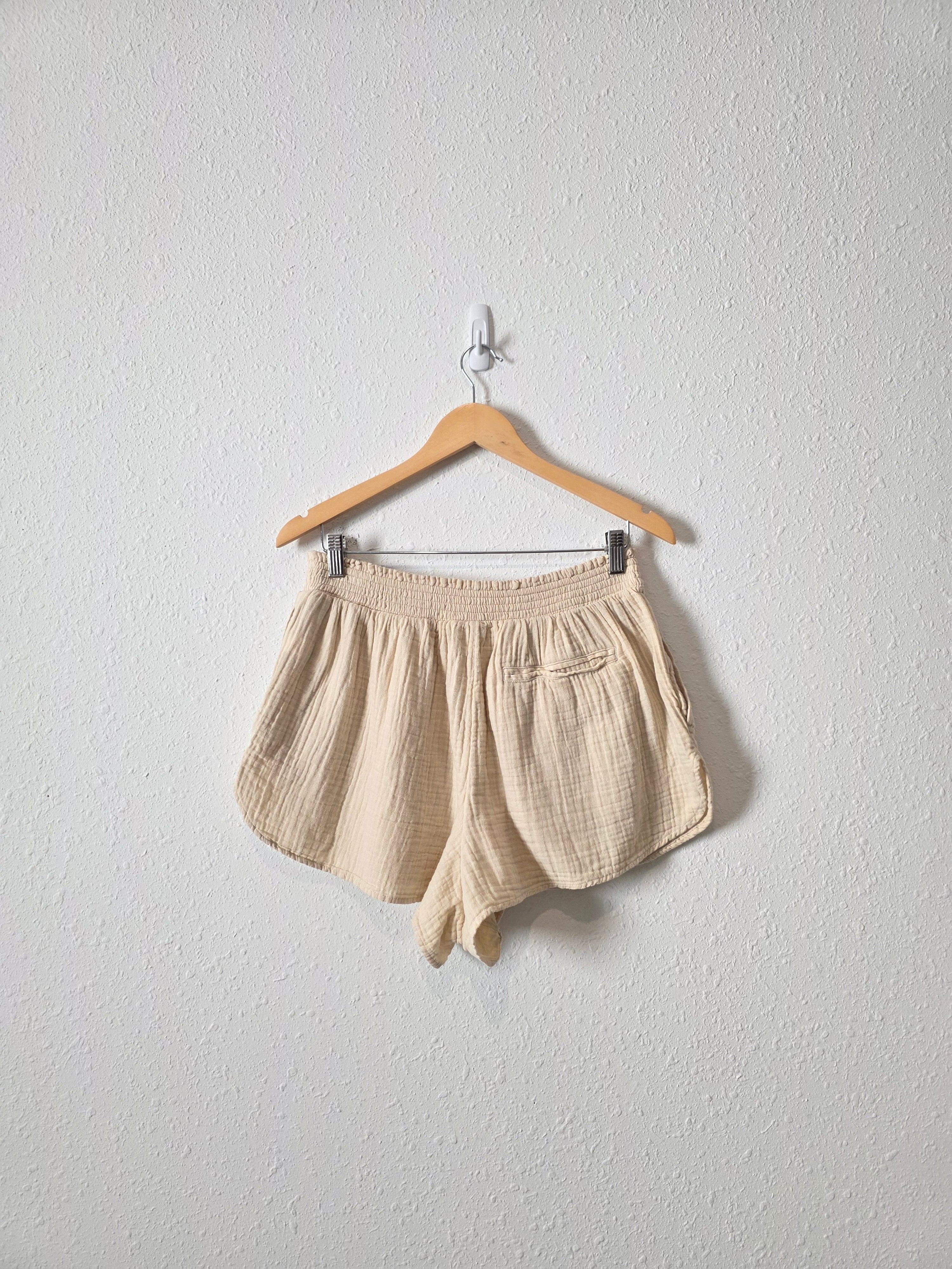 Aerie Beachy Gauze Shorts (L)