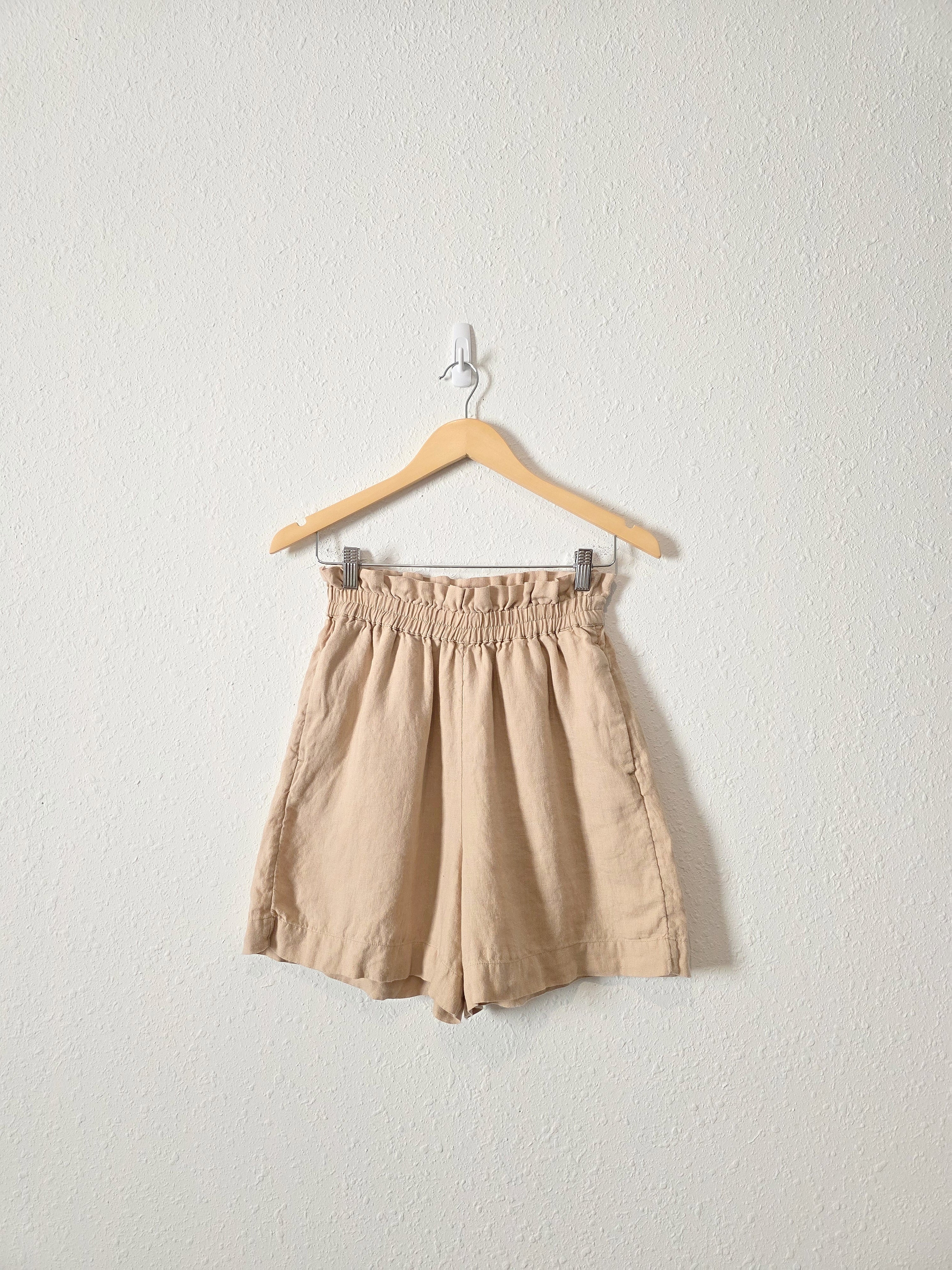 Relaxed Linen Shorts (S)