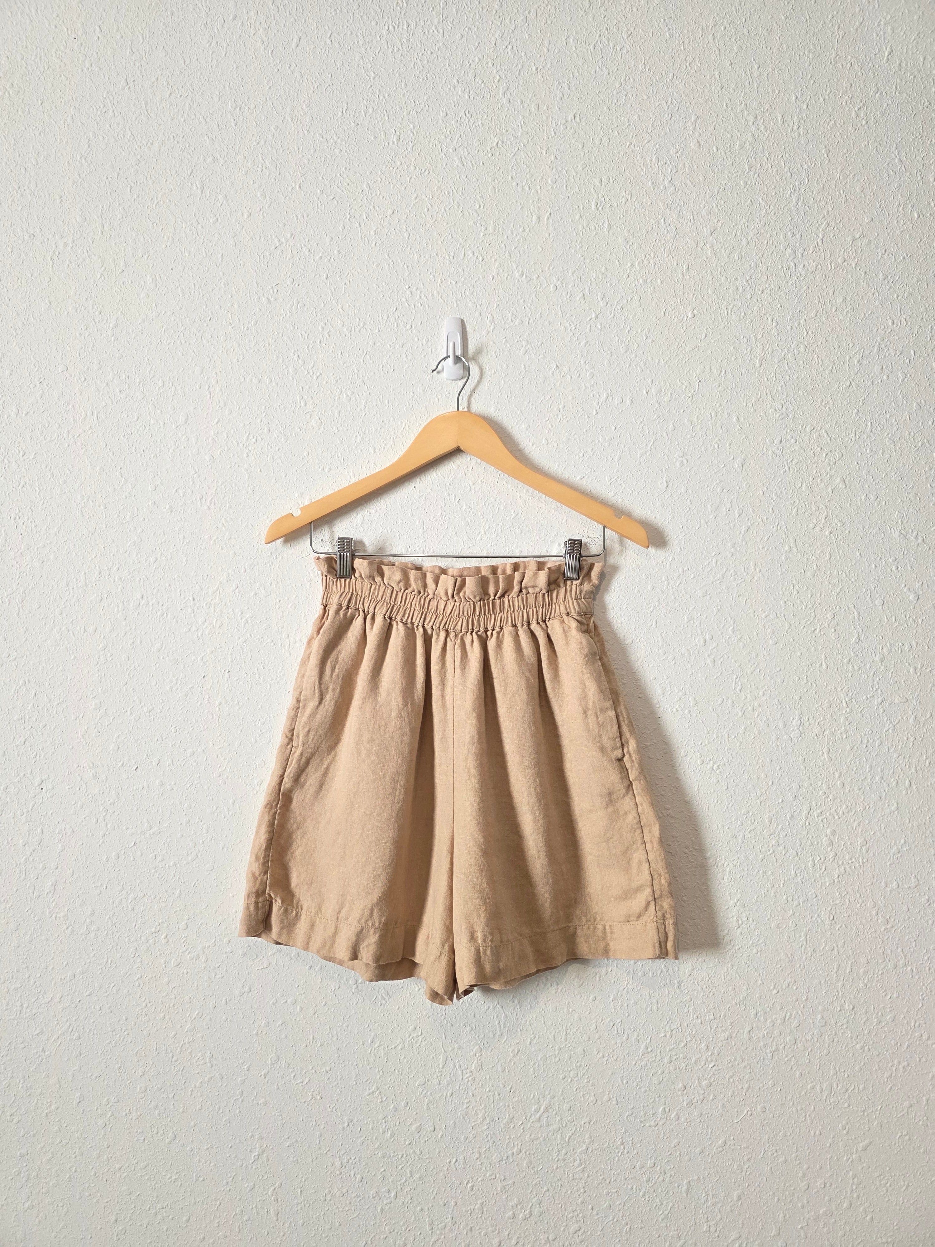 Relaxed Linen Shorts (S)