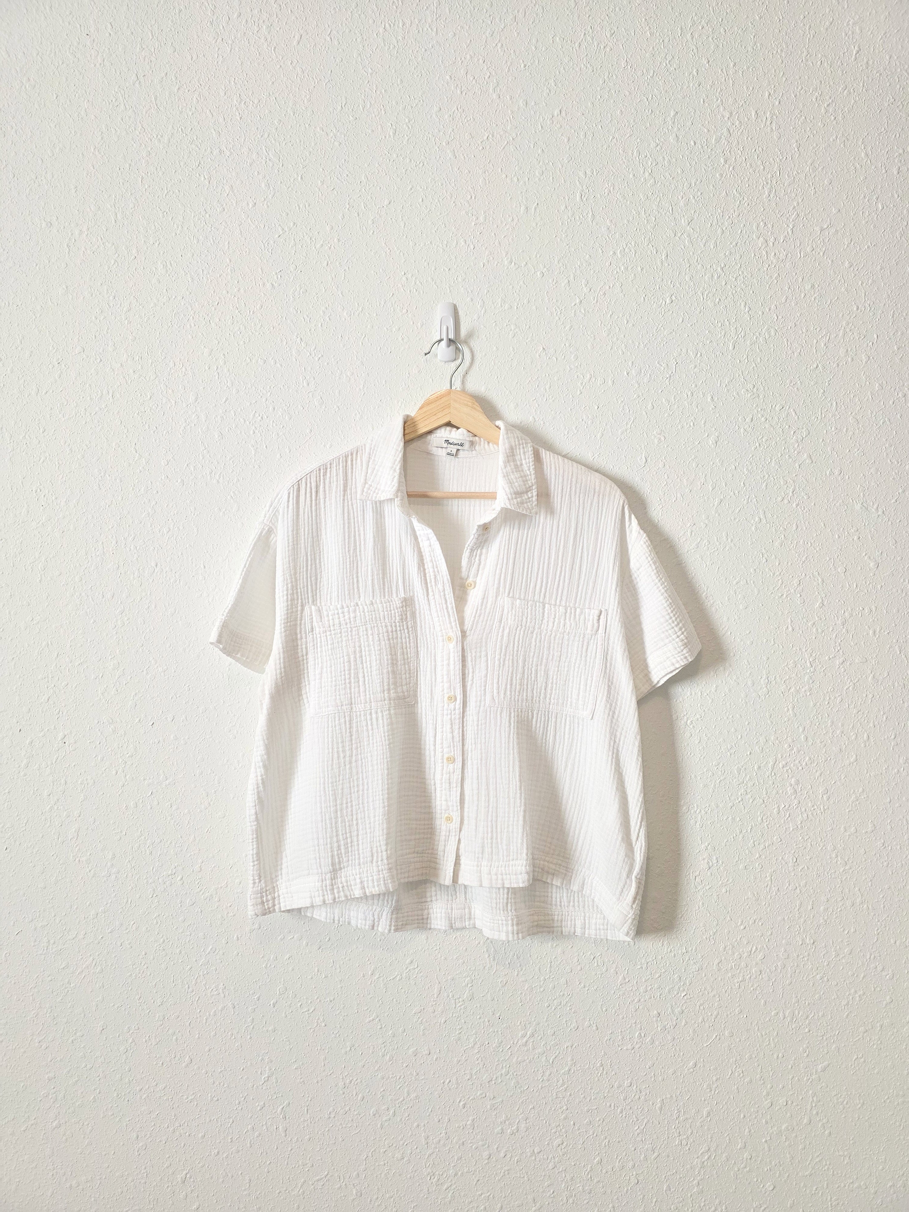 Madewell Cotton Gauze Button Up (S)