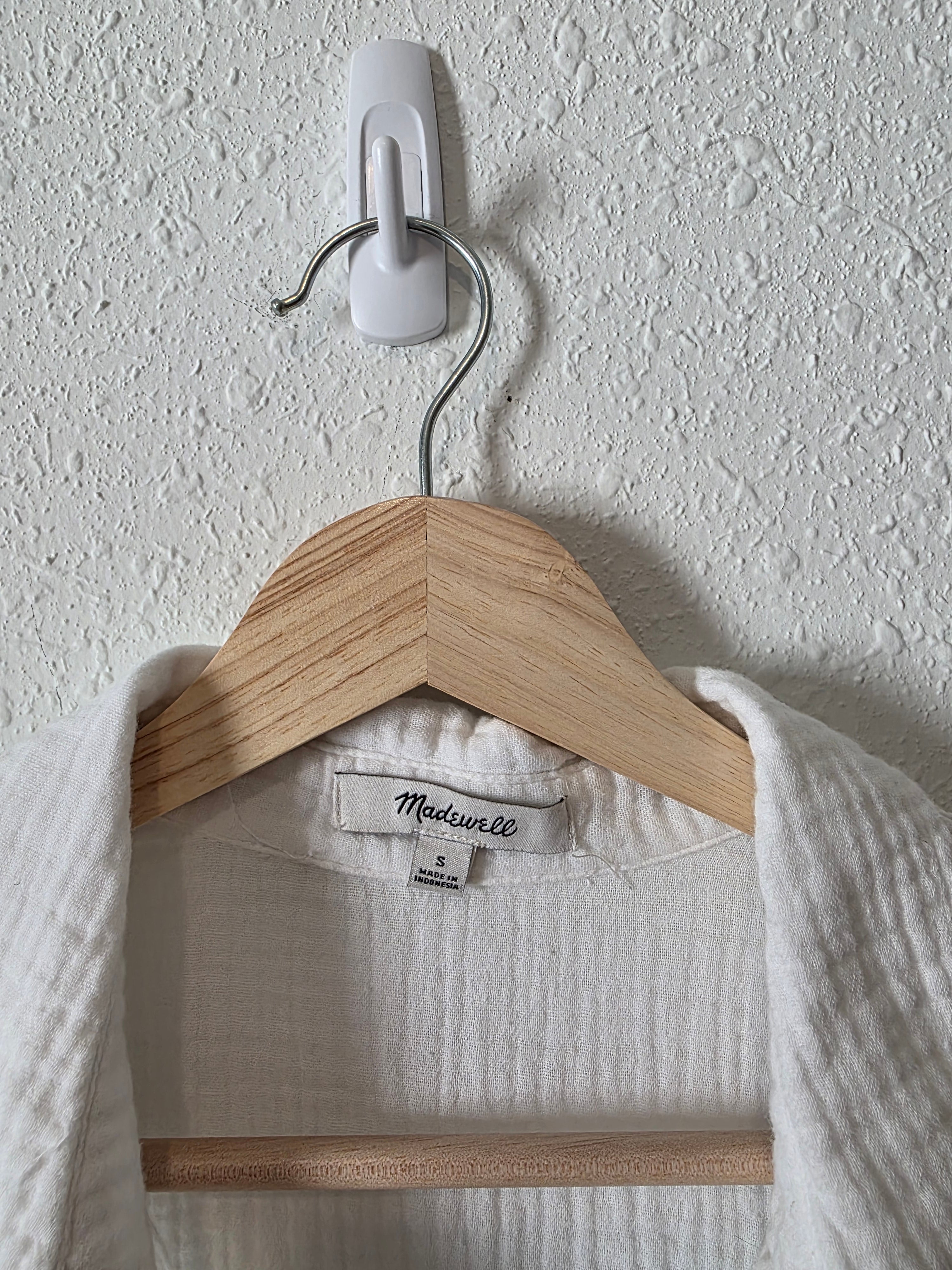 Madewell Cotton Gauze Button Up (S)