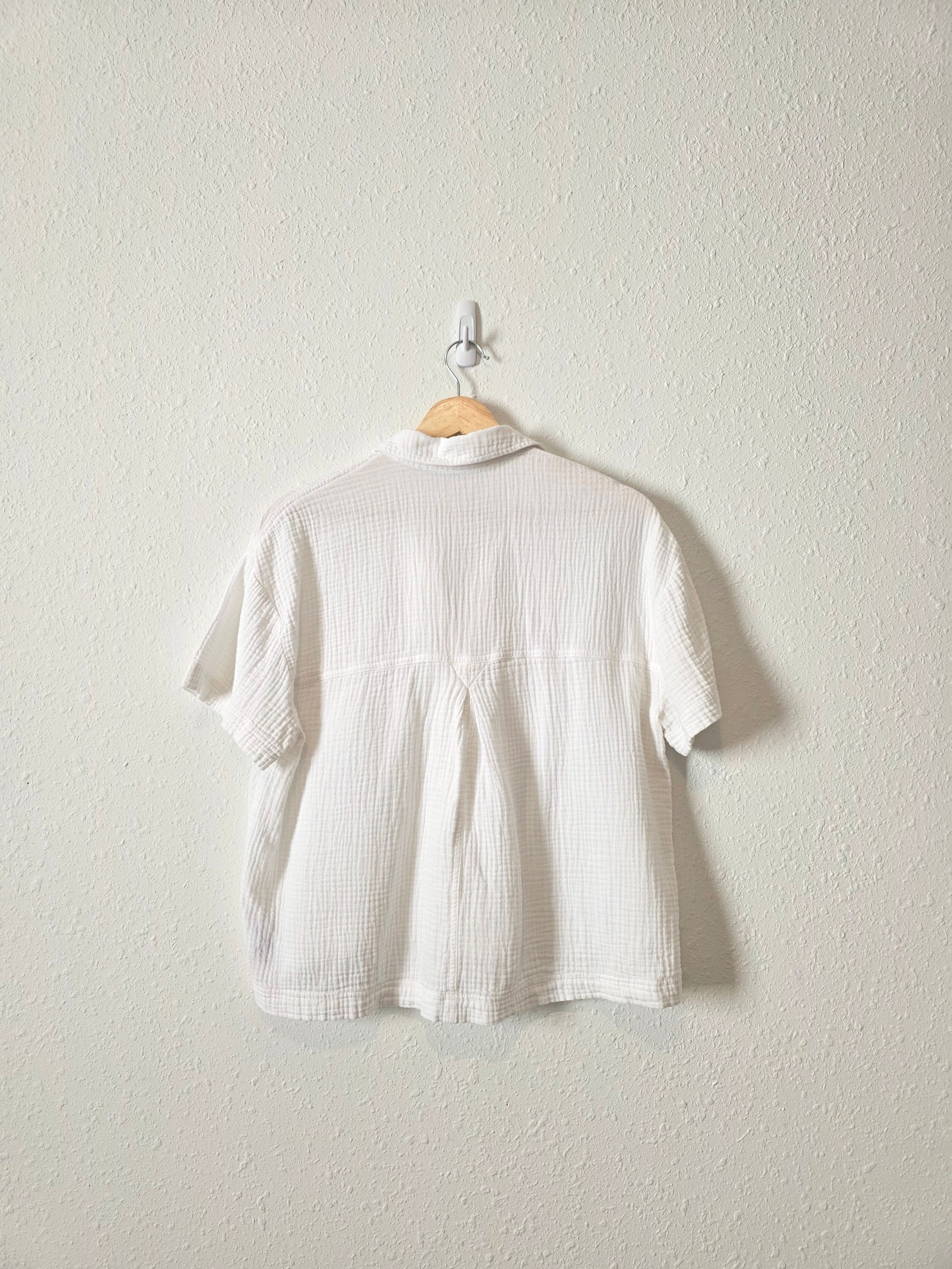 Madewell Cotton Gauze Button Up (S)