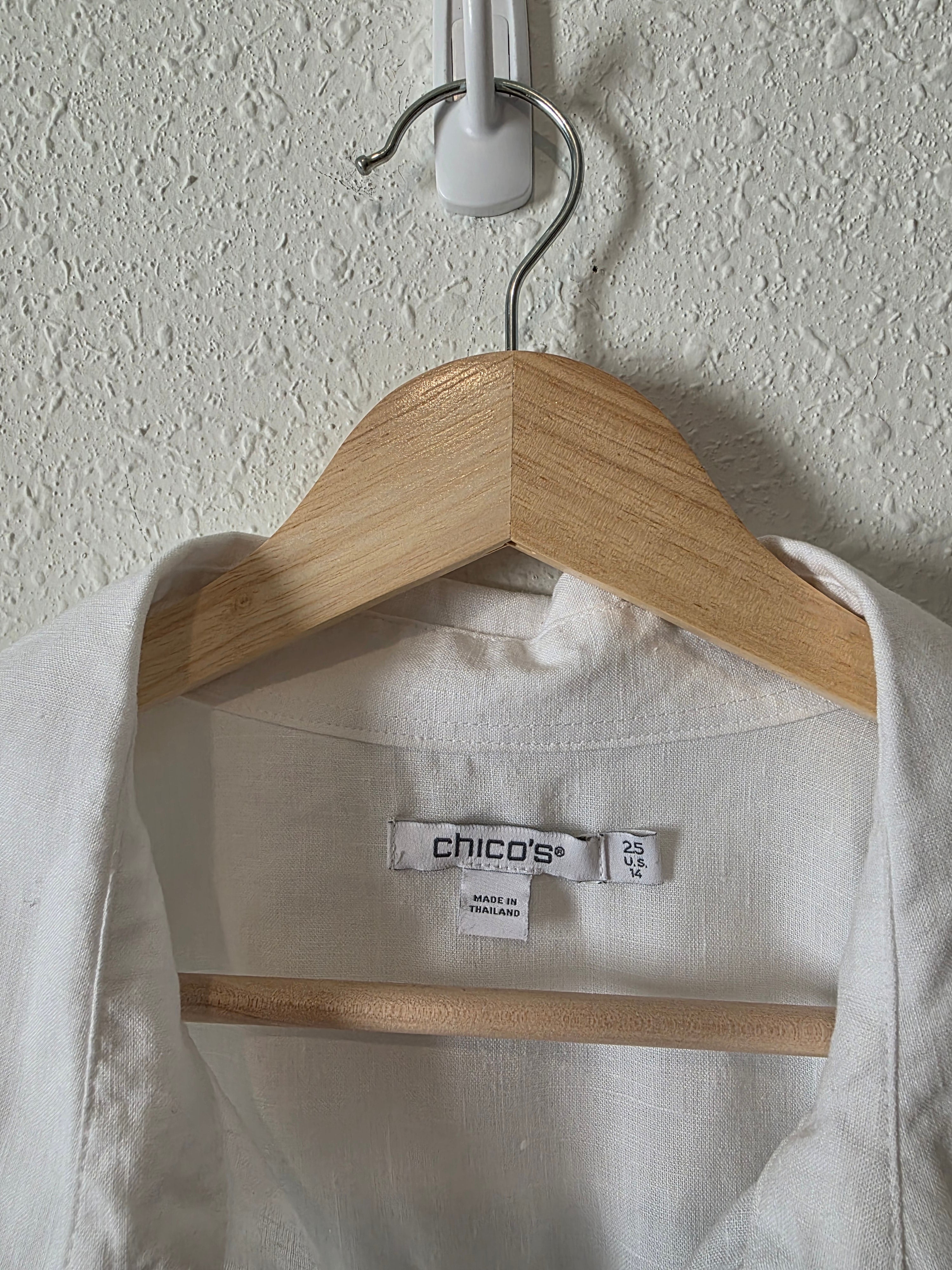 White Linen Button Up (14)