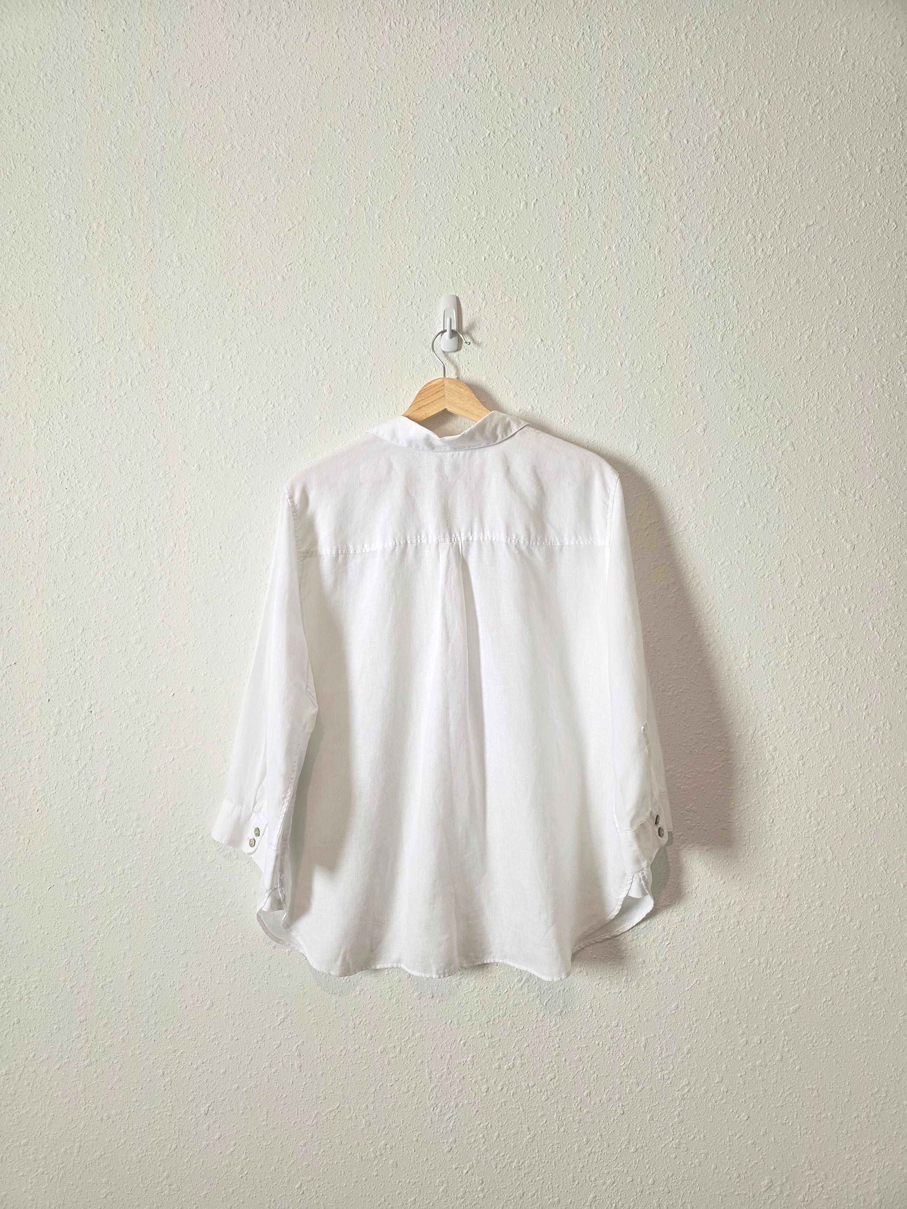 White Linen Button Up (14)