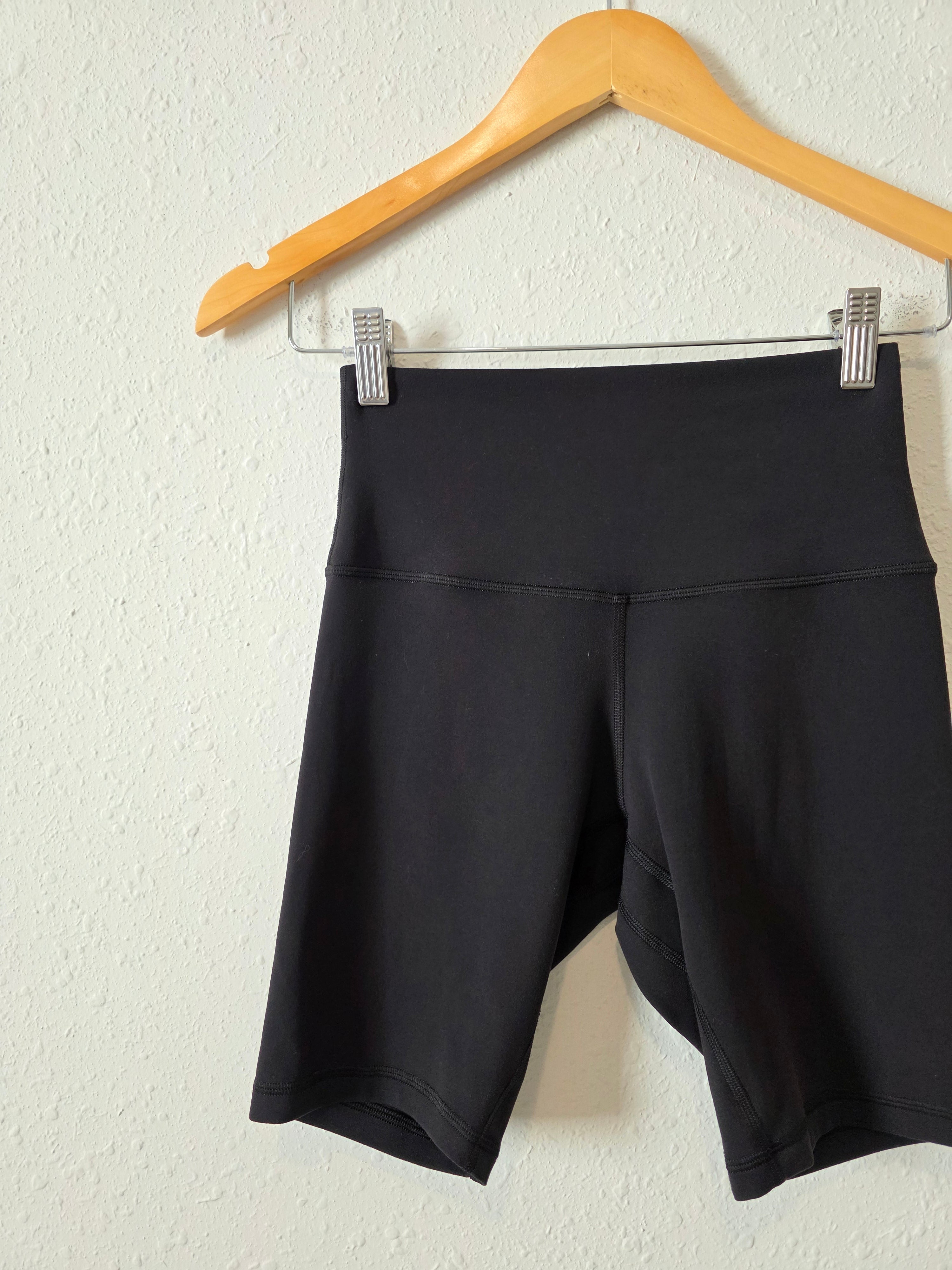 Lululemon Black Align Bike Shorts (4)