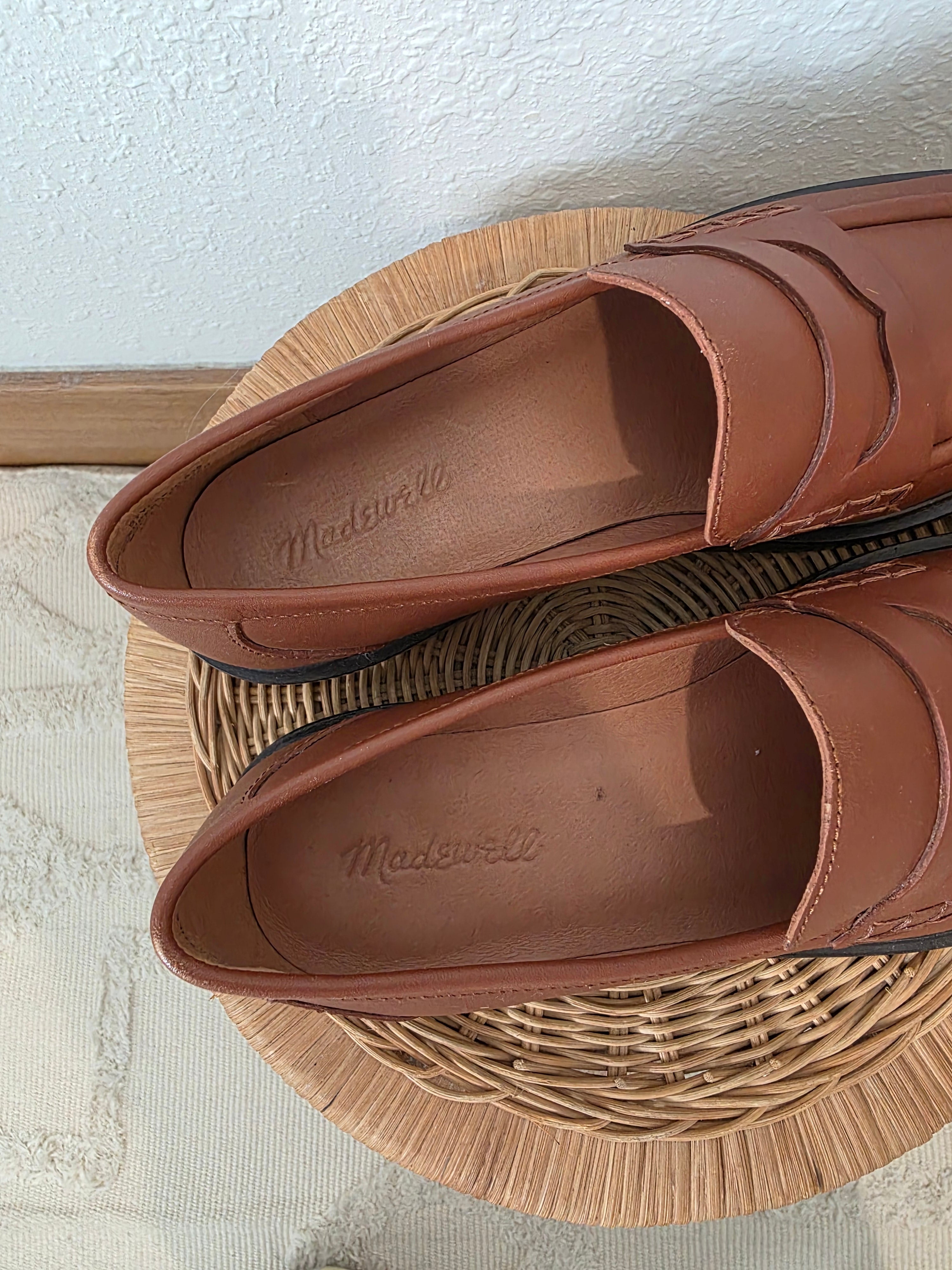 Madewell Brown Leather Loafers (10)