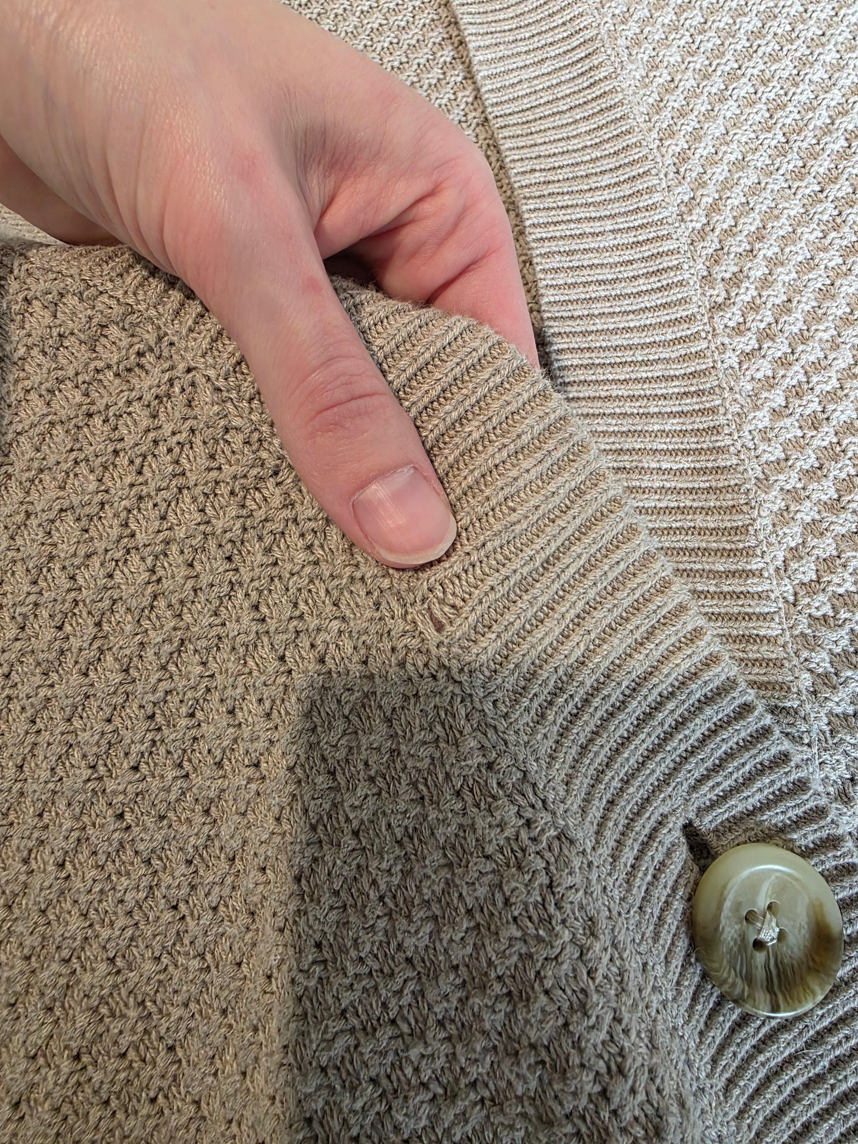 Aerie Textured Cotton Sweater (L)