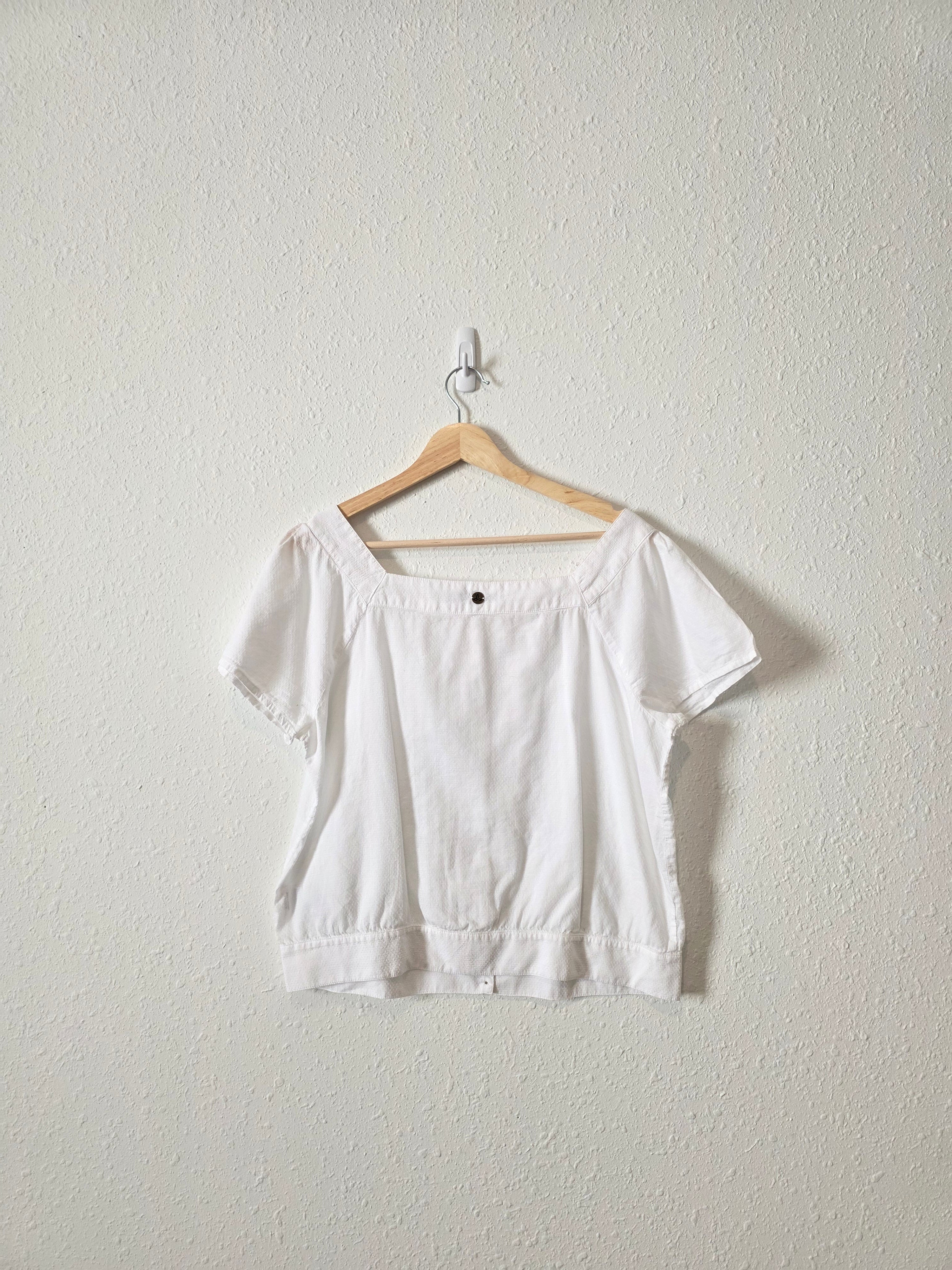 Square Neck Cotton Top (M)
