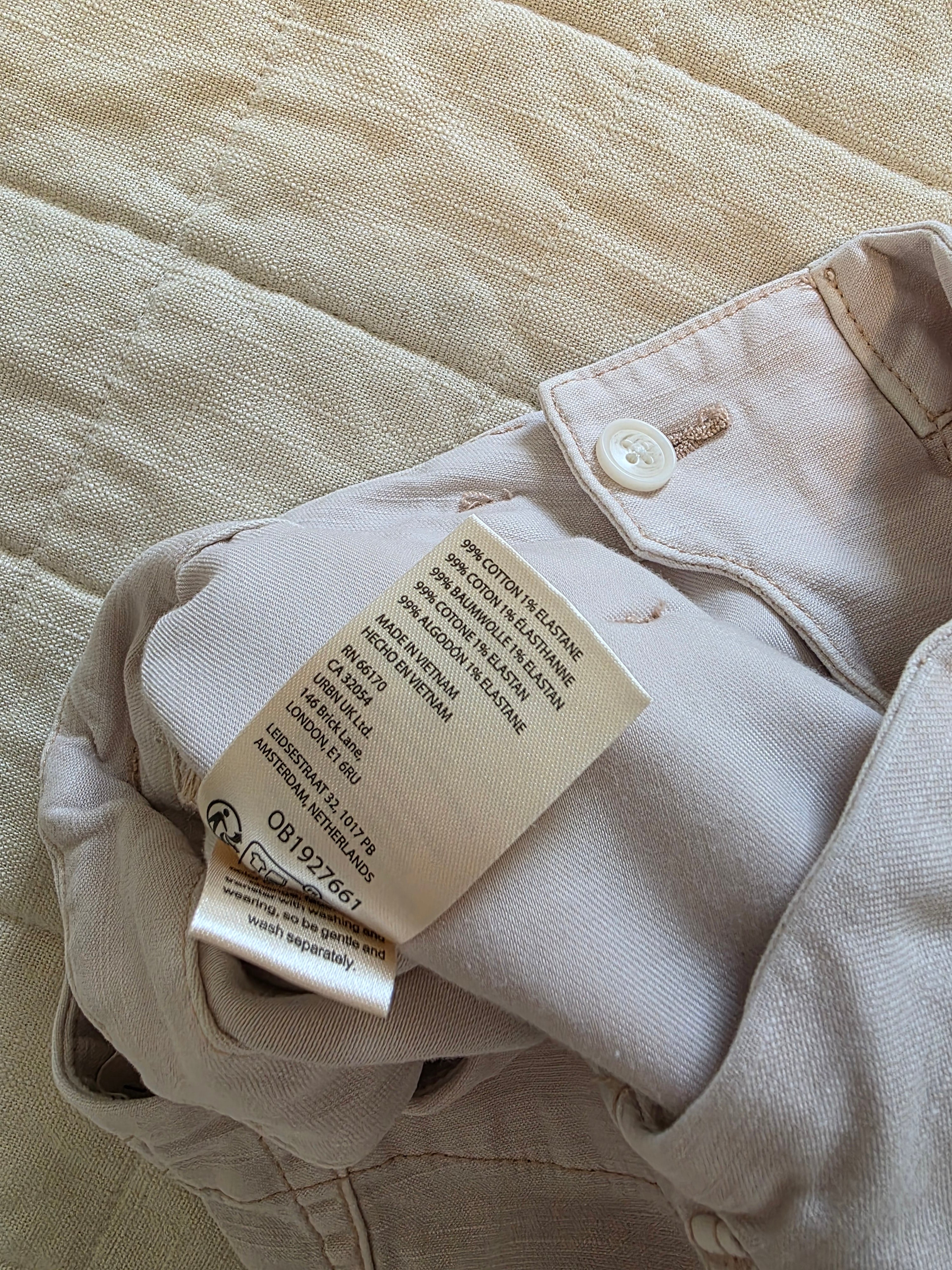 Anthropologie Crop Barrel Pants (29P)