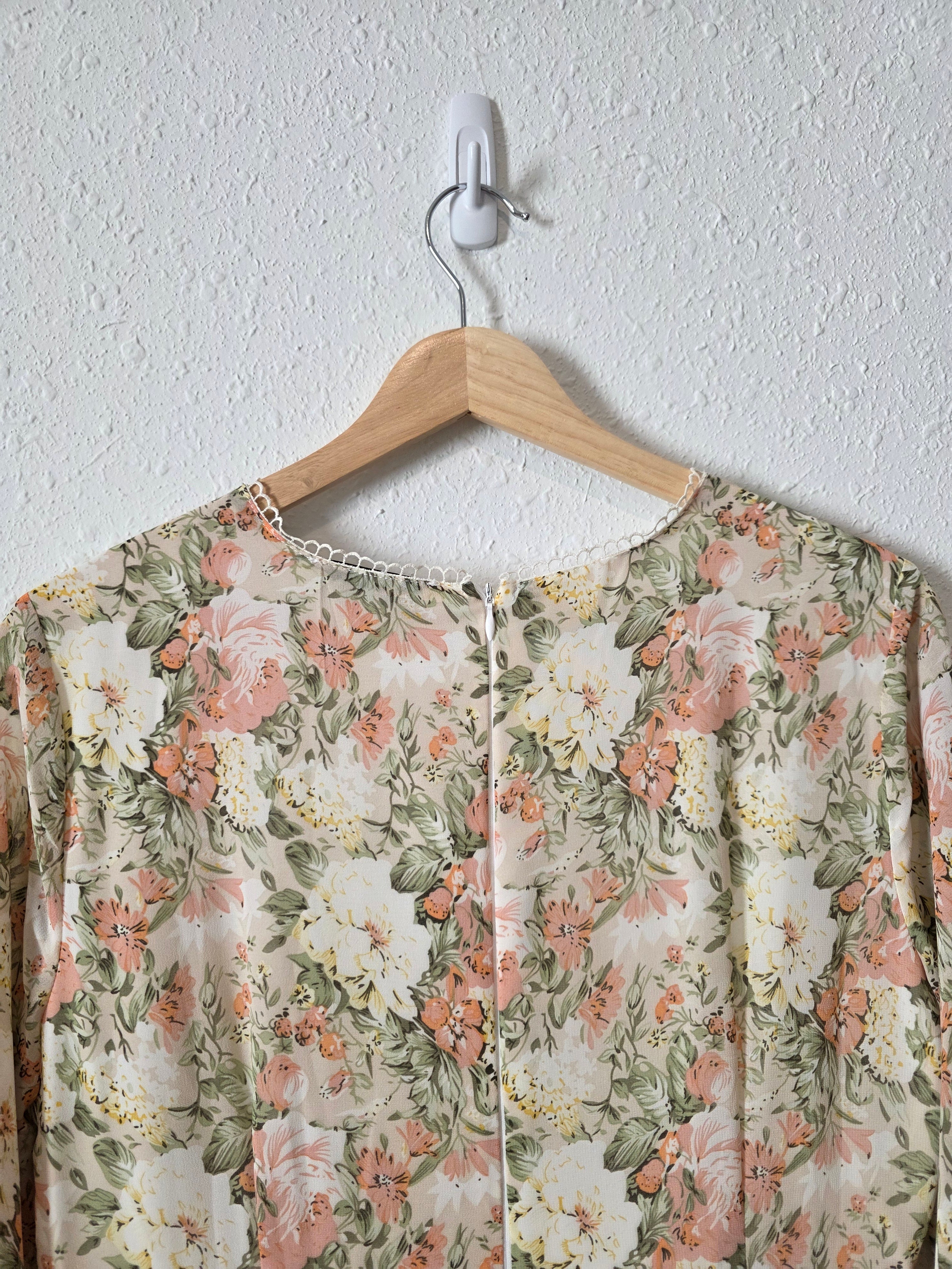 Ivy City Floral Maxi Dress (M)