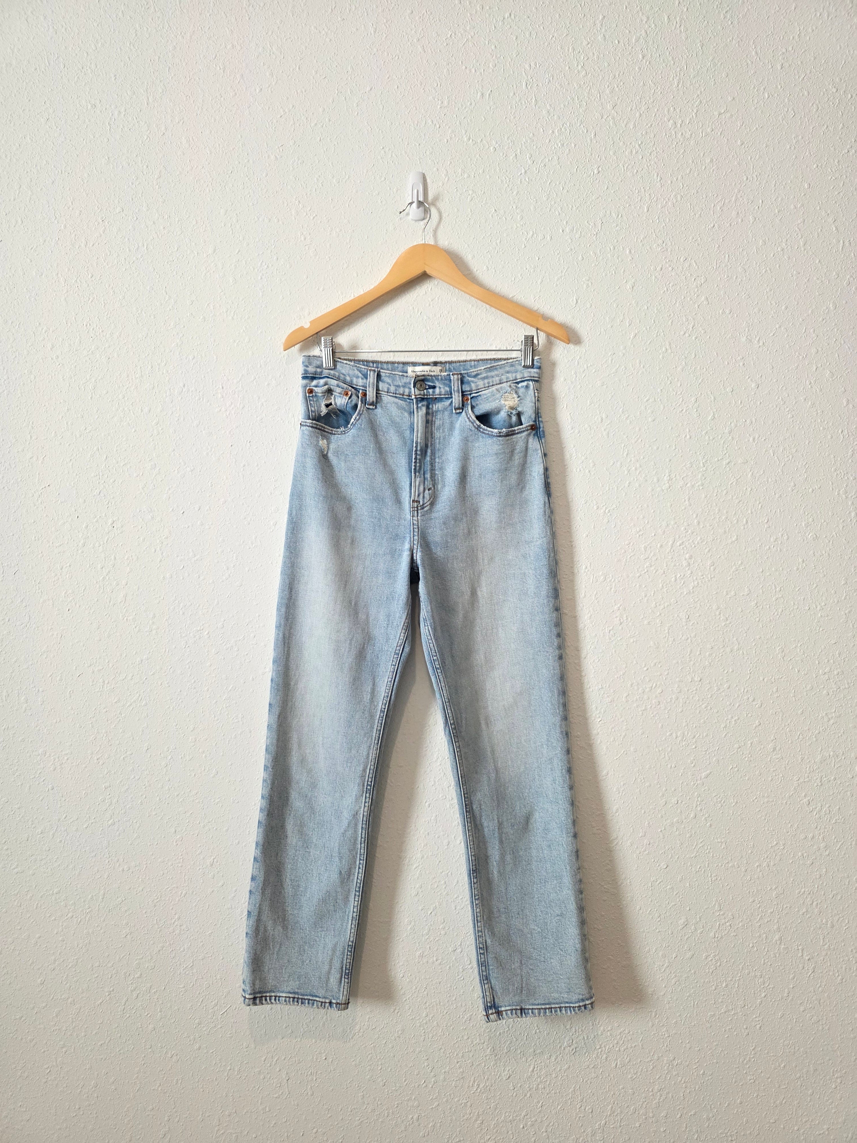 Abercrombie Ankle Straight Jeans (28/6L)