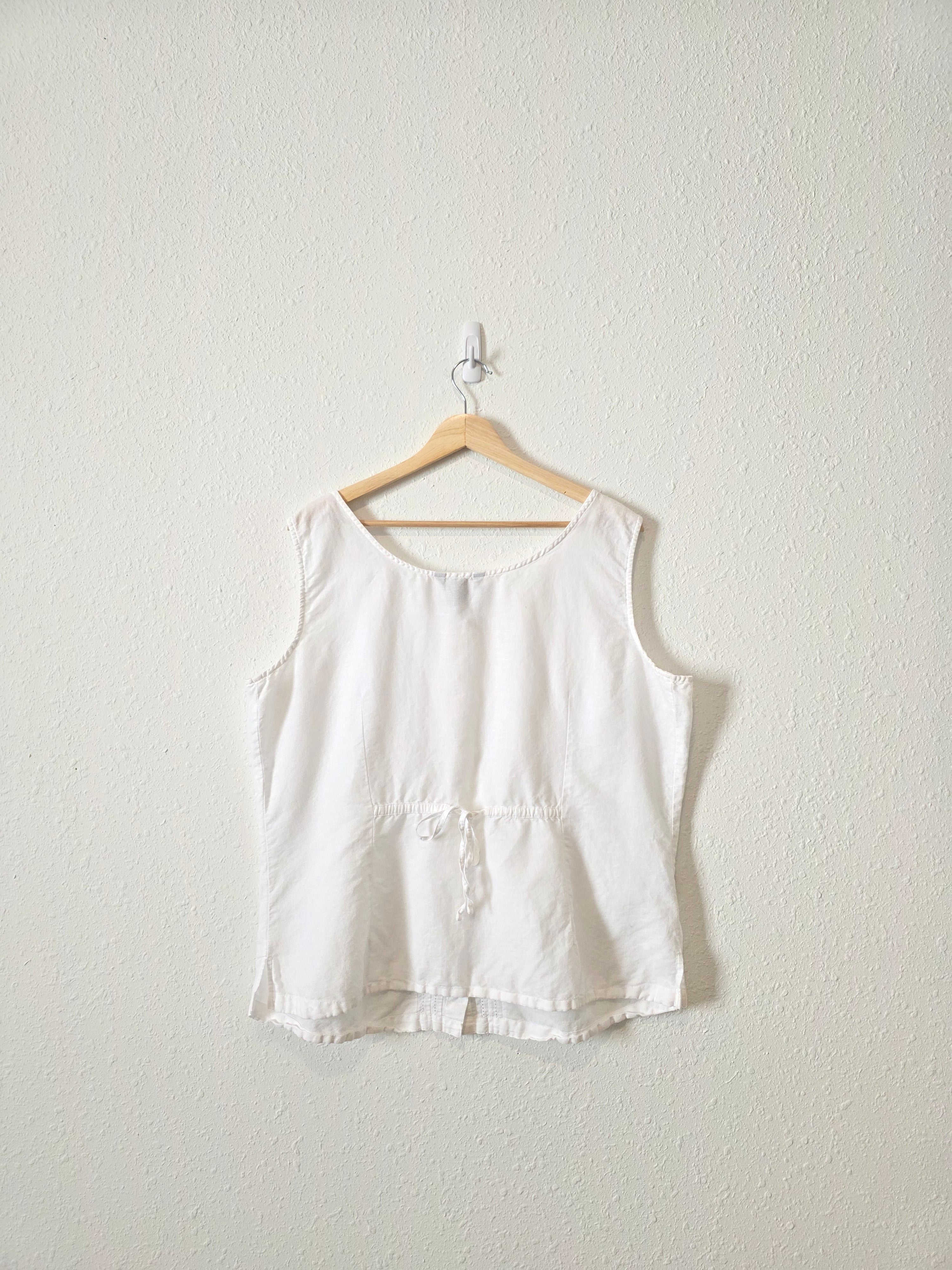 Eddie Bauer Linen Cotton Tank (XL)
