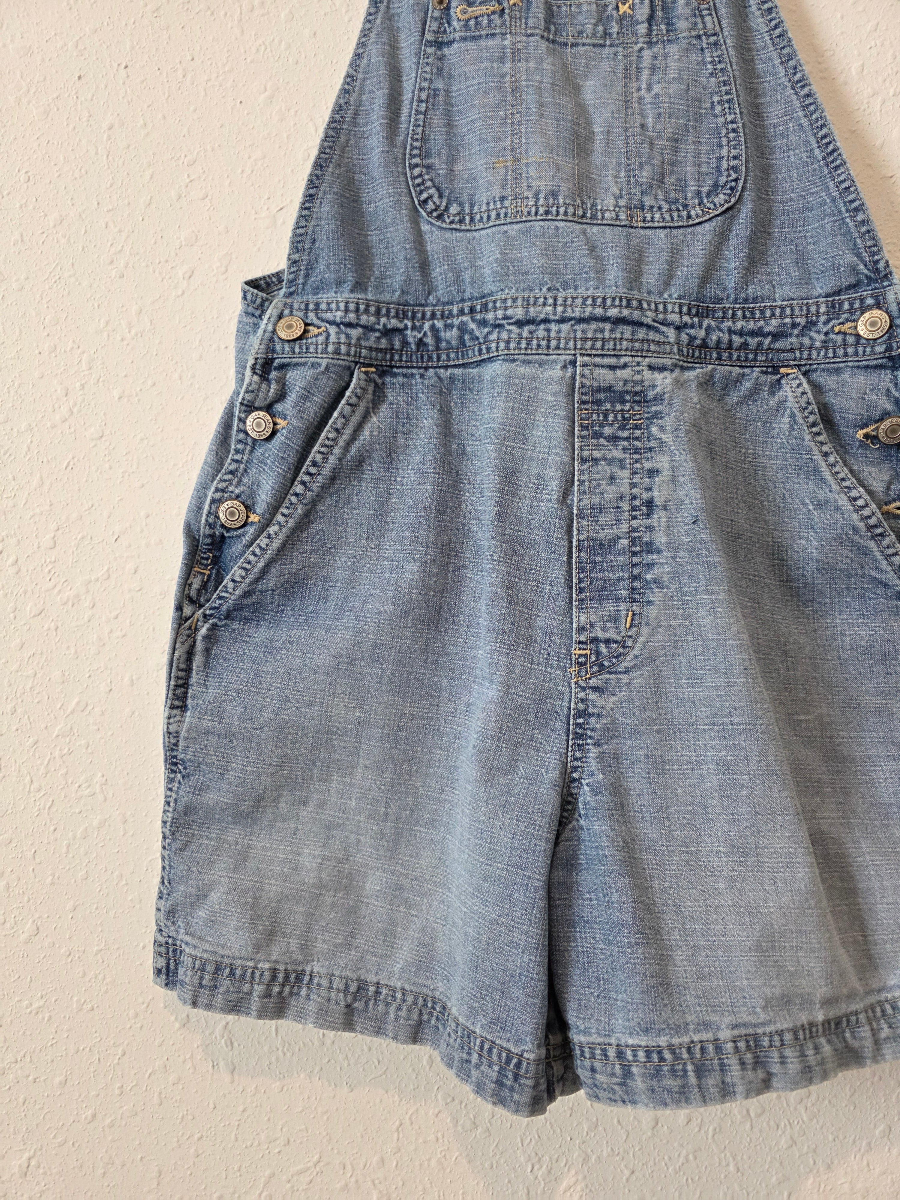 Vintage Gap Denim Shortalls (S)