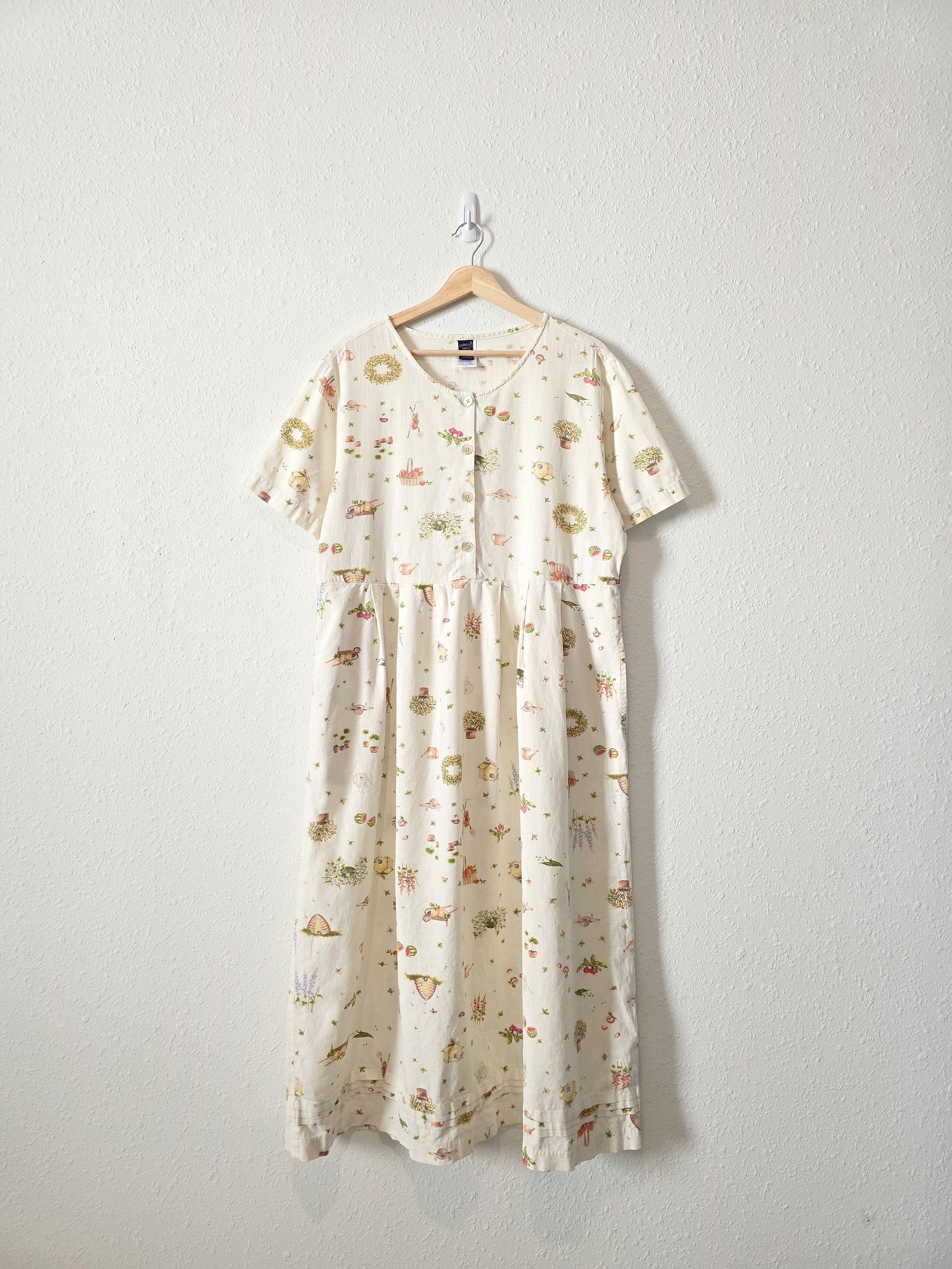 Vintage Cottagecore Midi Dress (16)