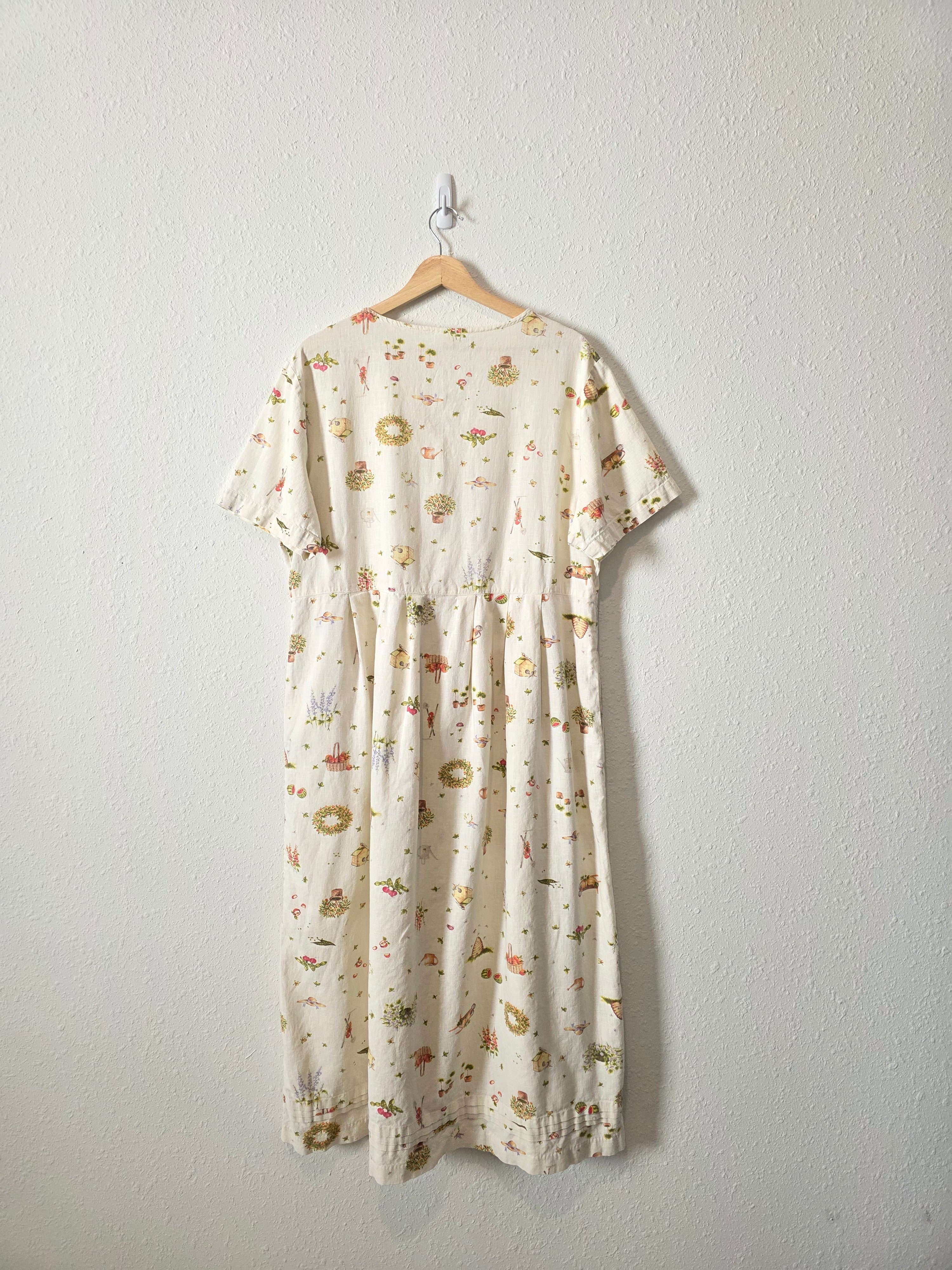Vintage Cottagecore Midi Dress (16)