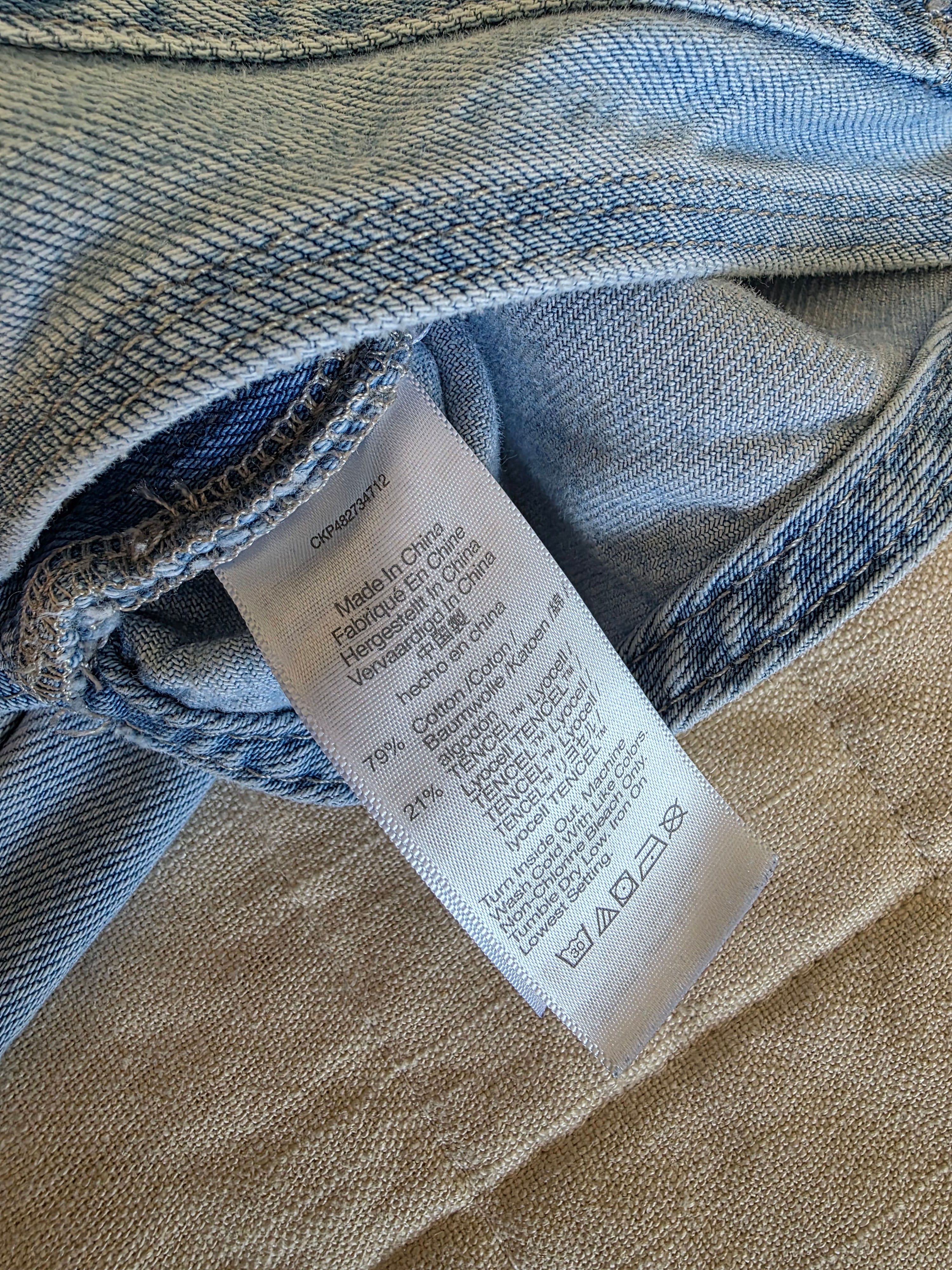 Madewell Light Wash Denim Overalls (MT)