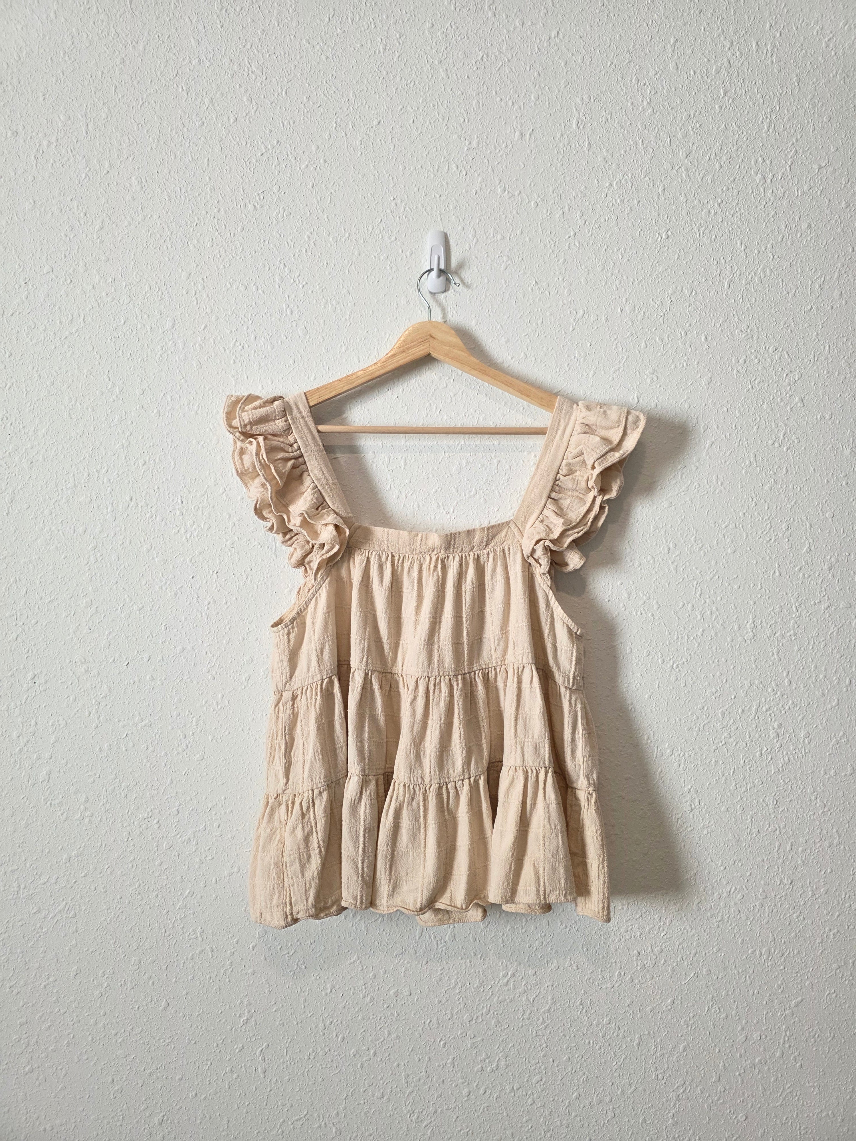 By Together Cotton Babydoll Tank (L)